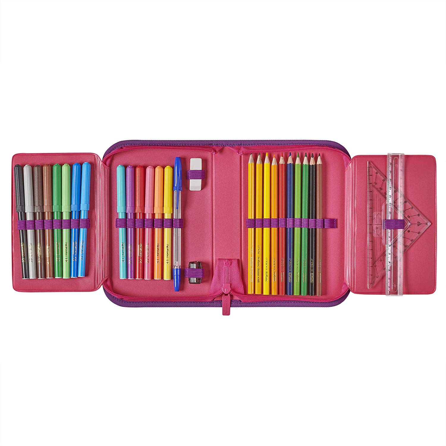 Herlitz Loop Plus Pencil Cases 20 Centimeters Purple (Lila) TopToy