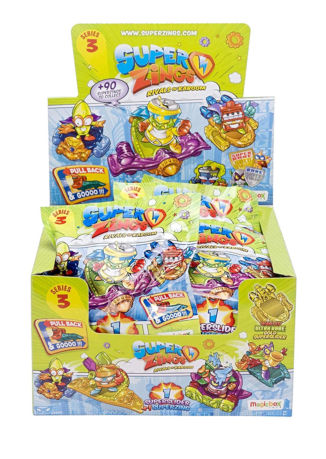 SUPERTHINGS RIVALS OF KABOOM – Series 3 – Contains box with 24 ...