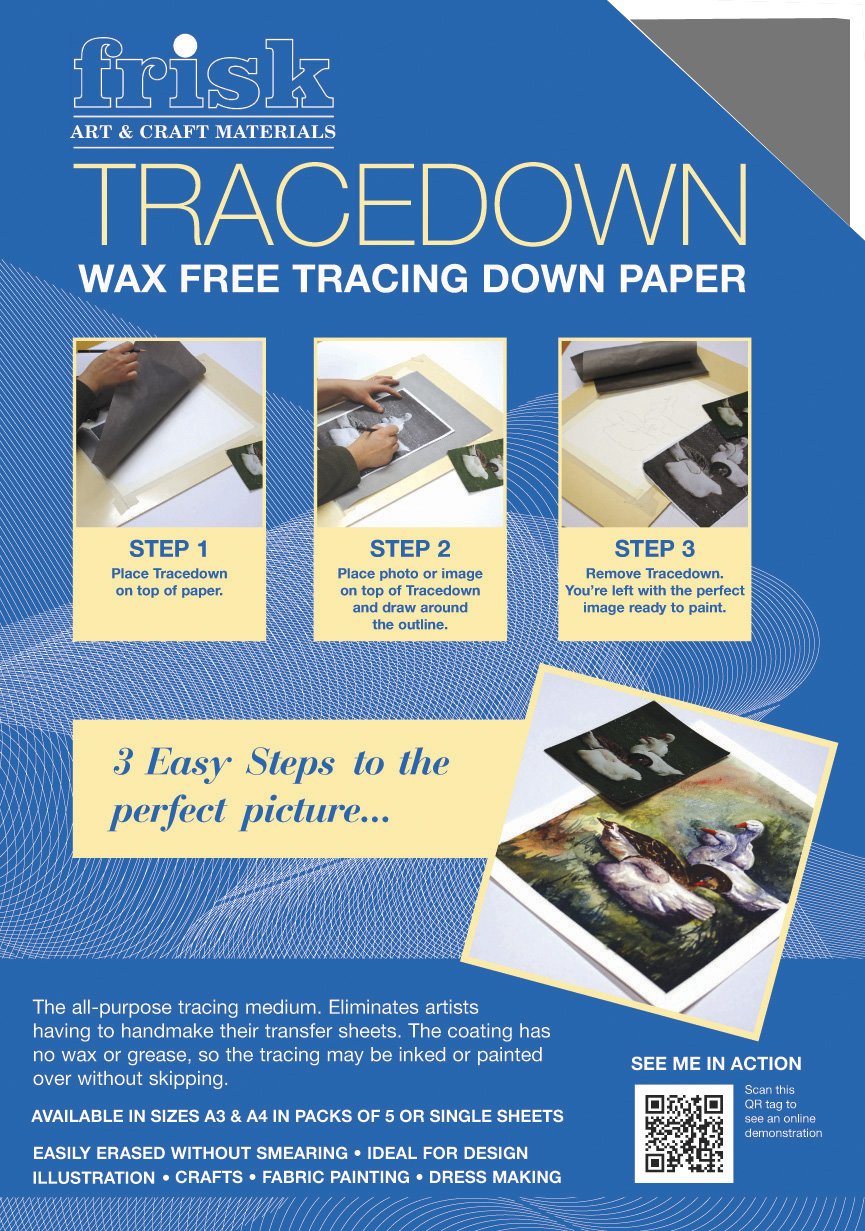 Tracedown A3 Graphite – Pack of 5 
