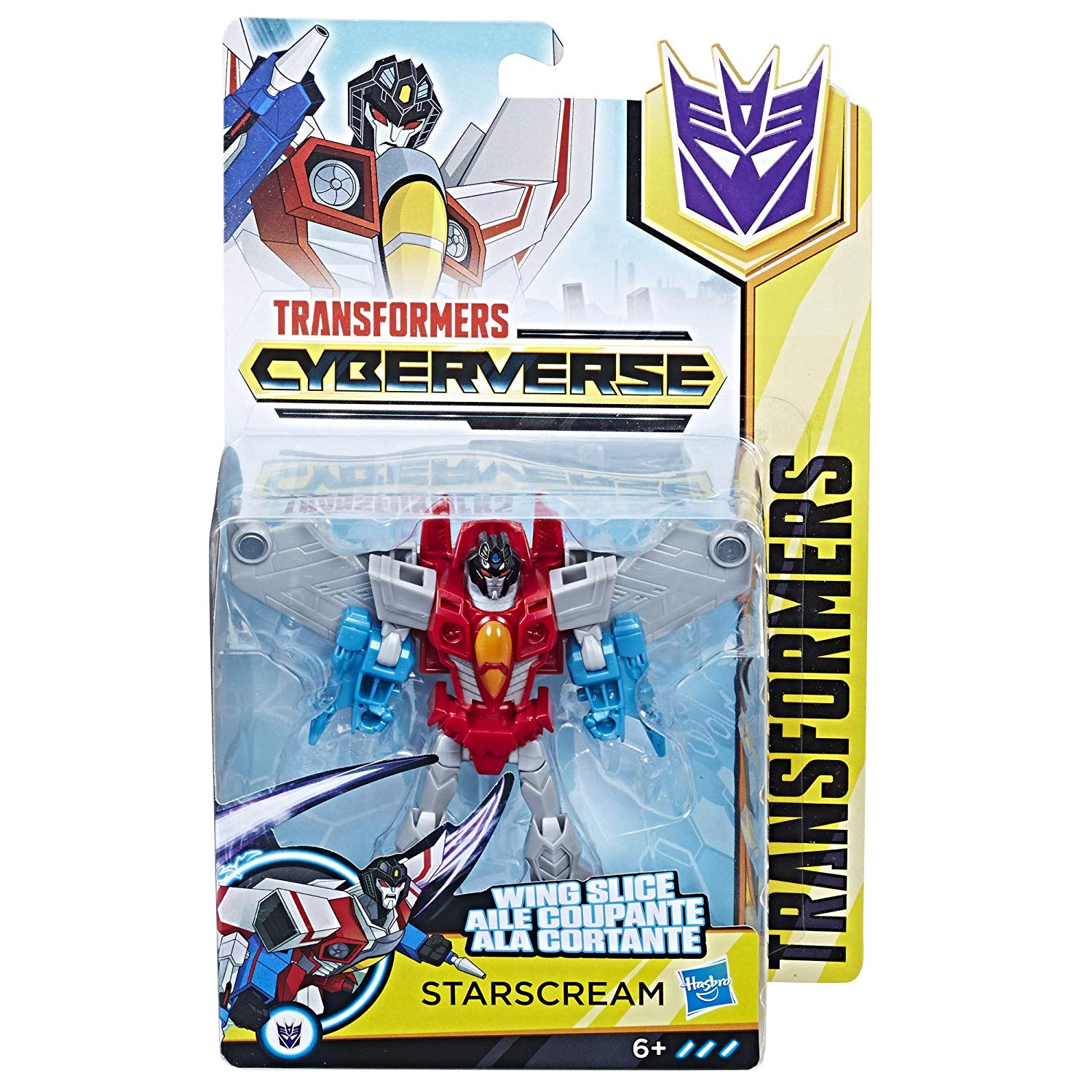 by Hasbro E1902 Transformers Cyberverse Warrior Class STARSCREAM 