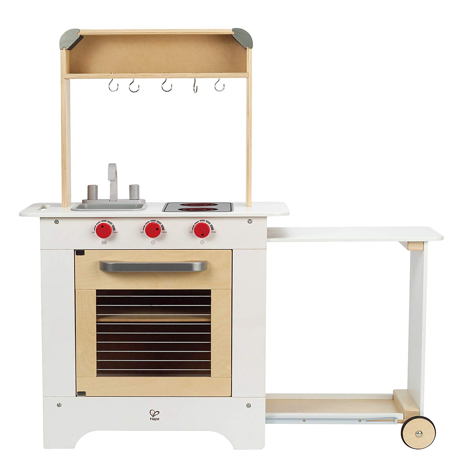 Hape E3126 Wooden Cook 'n' Serve Kitchen Set