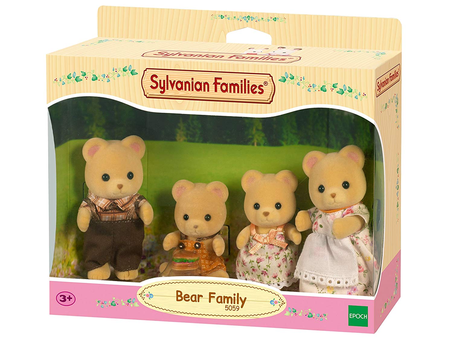 sylvanian marmalade bear family