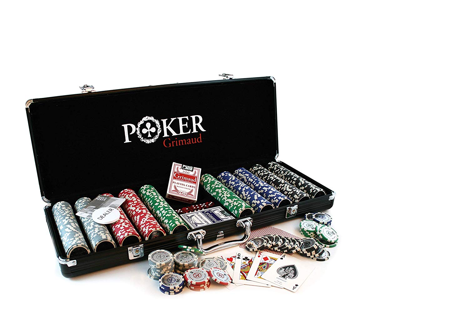 Smir – 360355 – World Poker Tour Casino Game Case Aluminium black