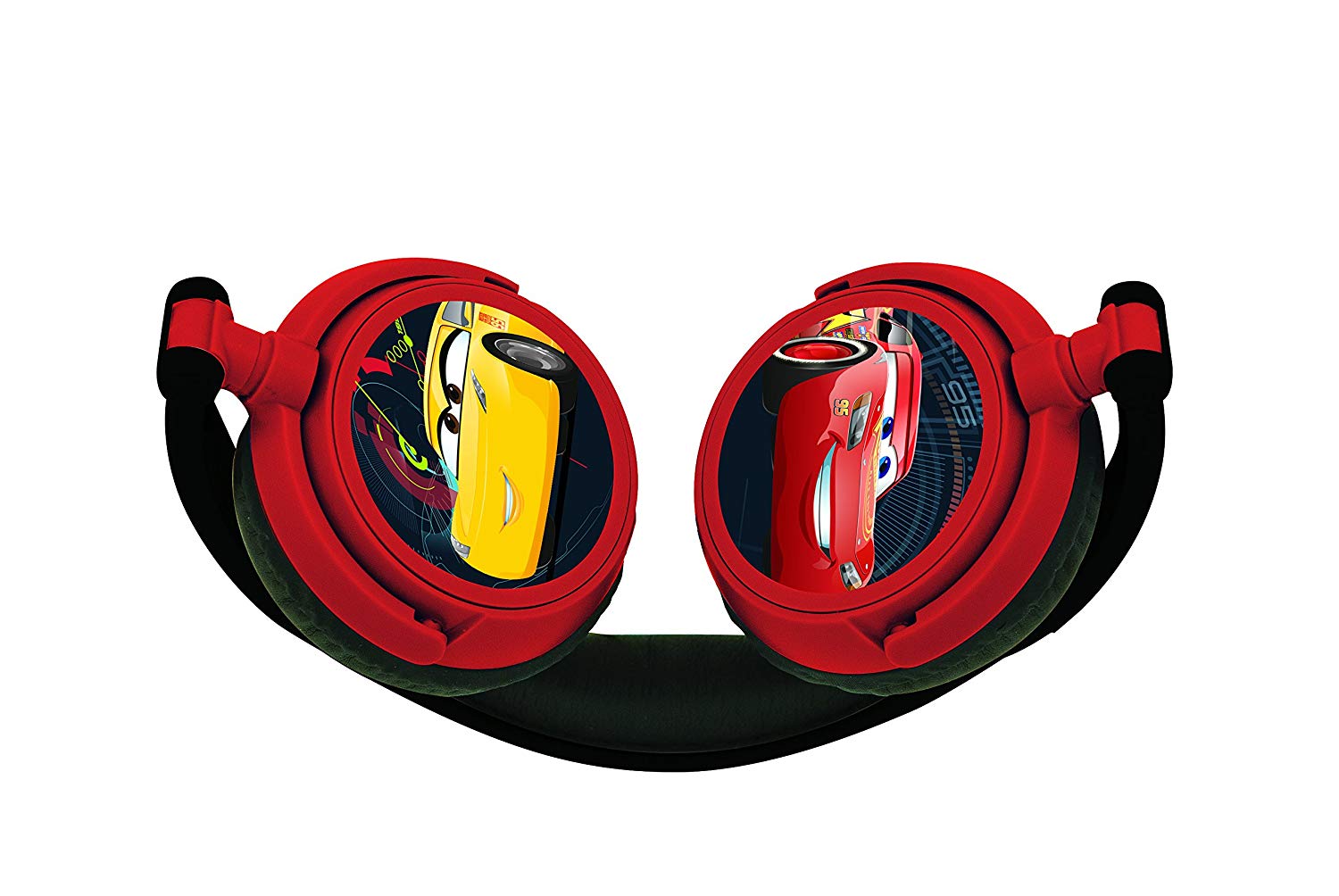 Lexibook Disney Pixar Cars Lightning McQueen Stereo Headphone, kids