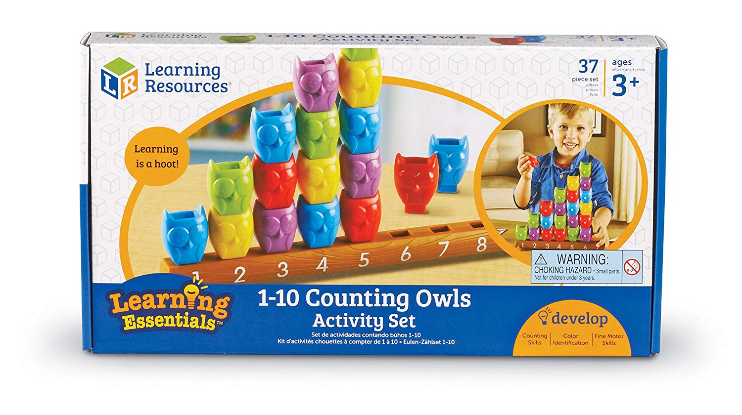 Learning Resources 1 10 Counting Owls Activity Set