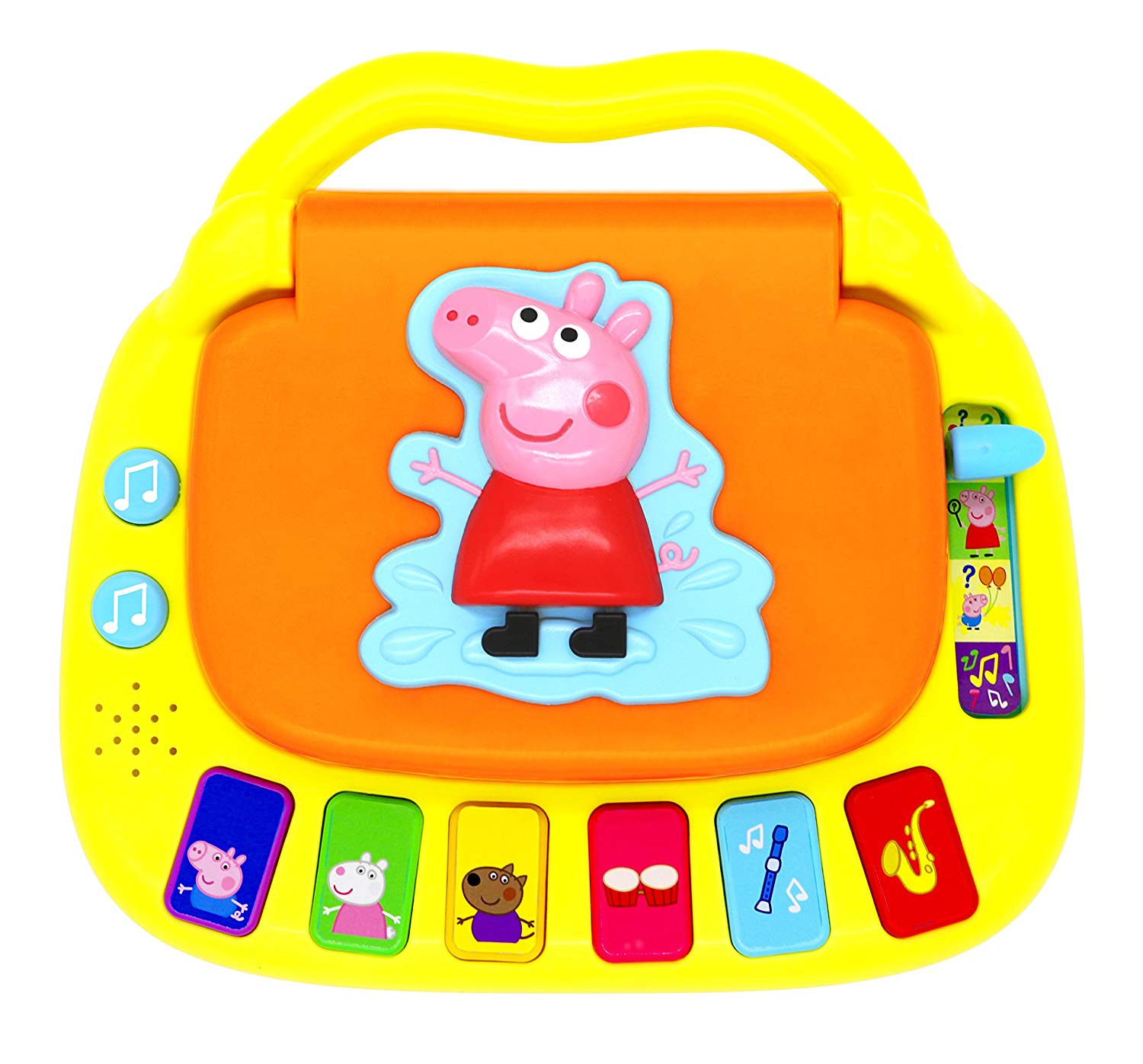 Ordinateur Portable Peppa Pig Laugh & Learn – 4 Jeux éducatifs Sur Lettres, Chiffres, Couleurs Et Formes