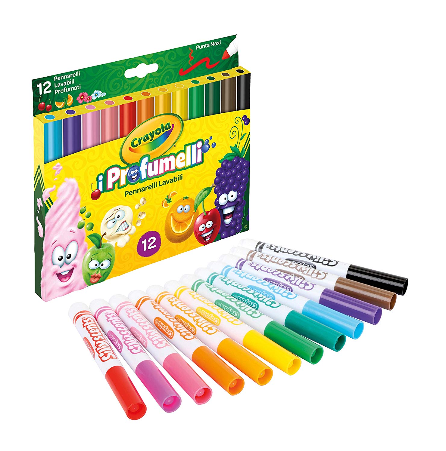 Crayola® Silly Scents Chisel Tip Scented Markers, 12 pk - Fry's Food Stores
