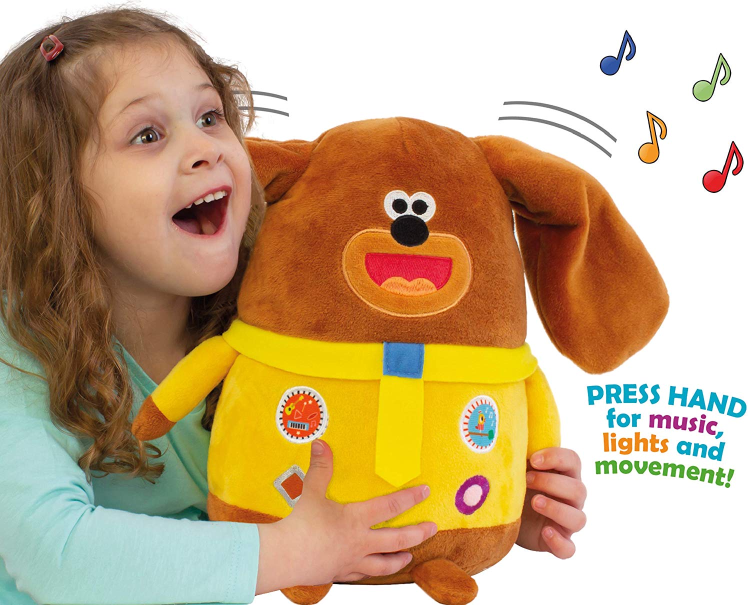 hey duggee happy plush