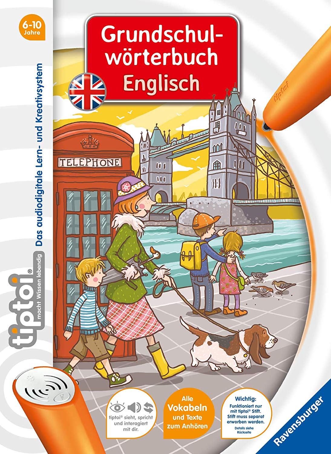 Ravensburger 00623 tiptoi Www Primary English Dictionary (ohne Stift ...