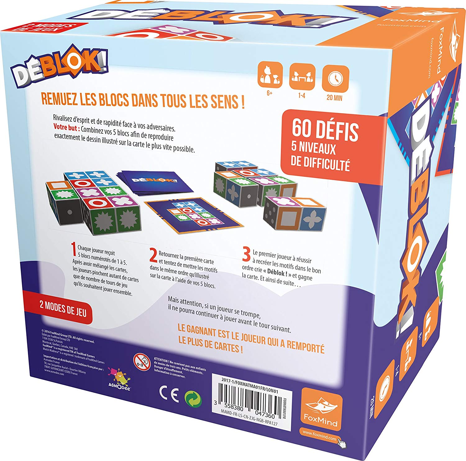 Unblock. Asmodee – Board Game – Observation and Speed Game – Logic Game - Image 3