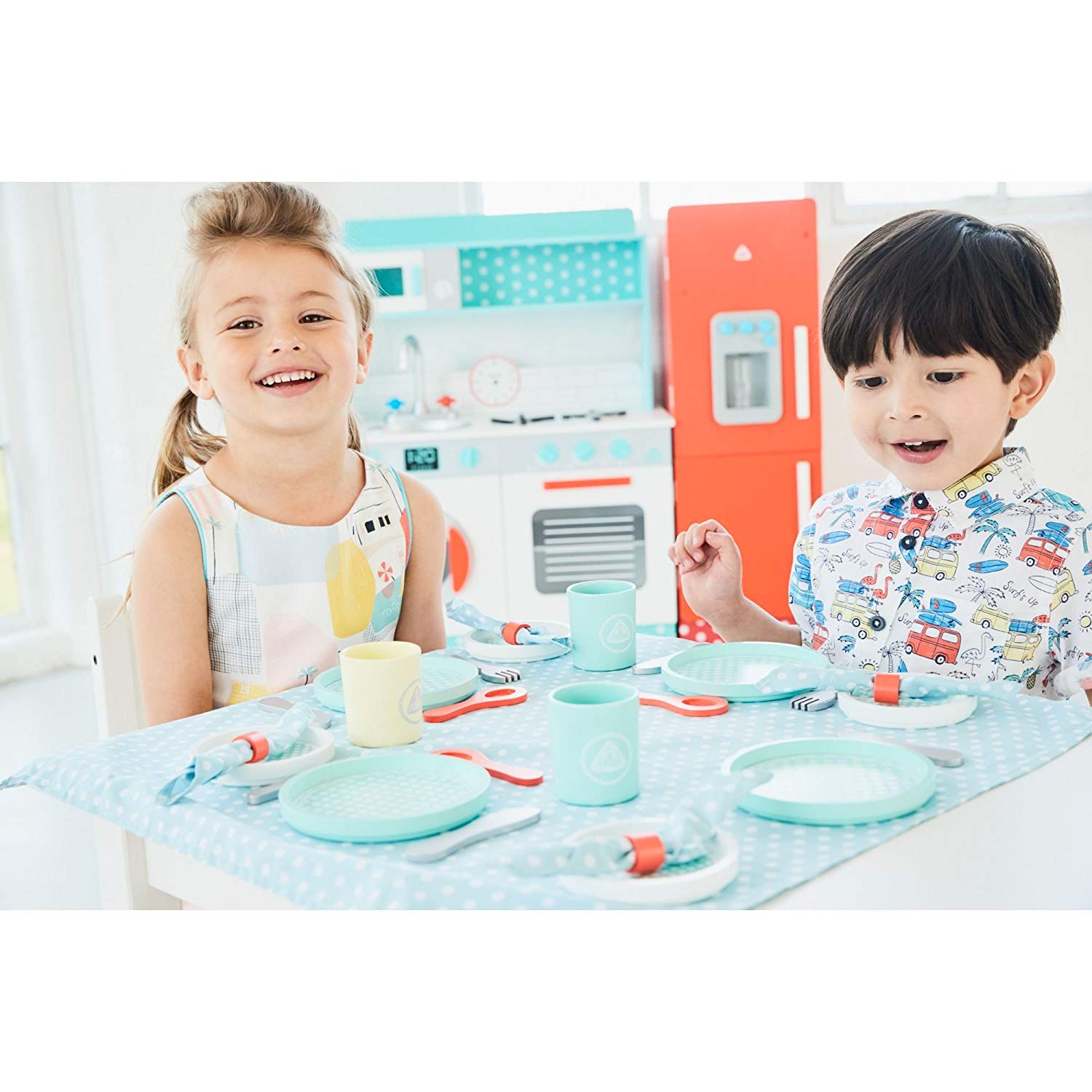 Early Learning Centre Wooden Dinner Set TopToy