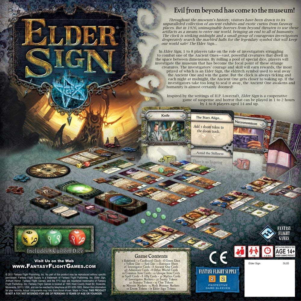 Elder Sign Board Game TopToy elder-sign-board-game-toptoy