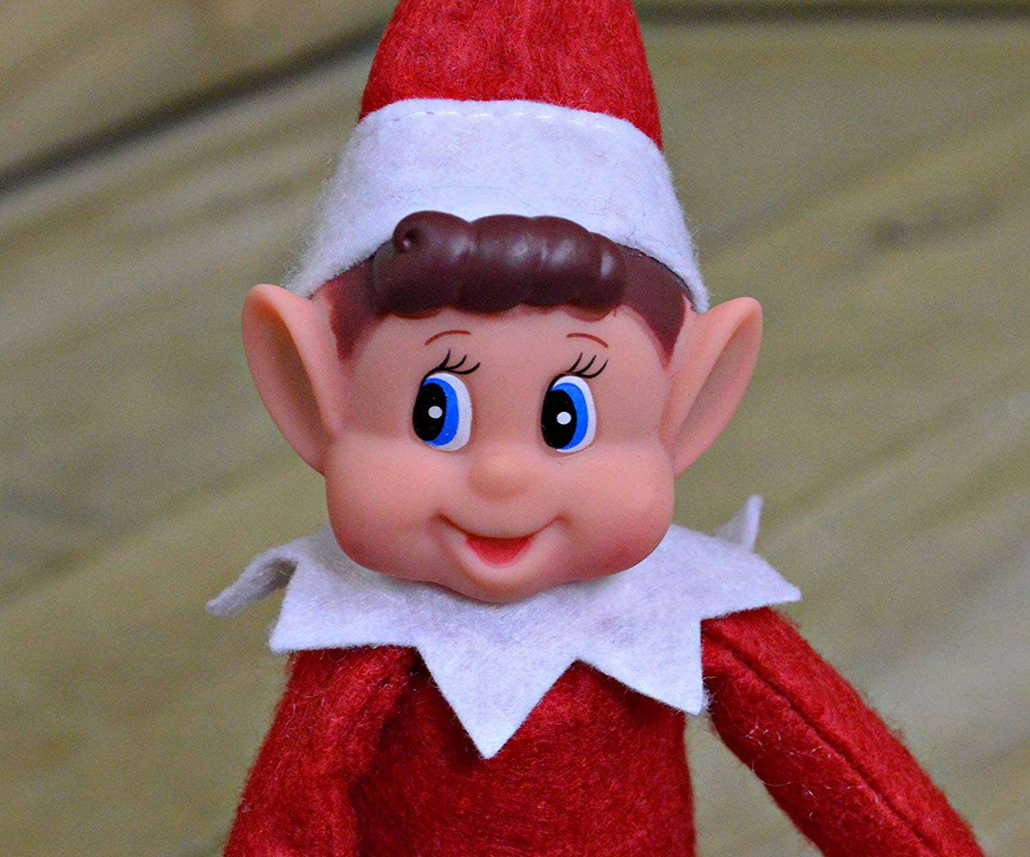 naughty elf soft toy