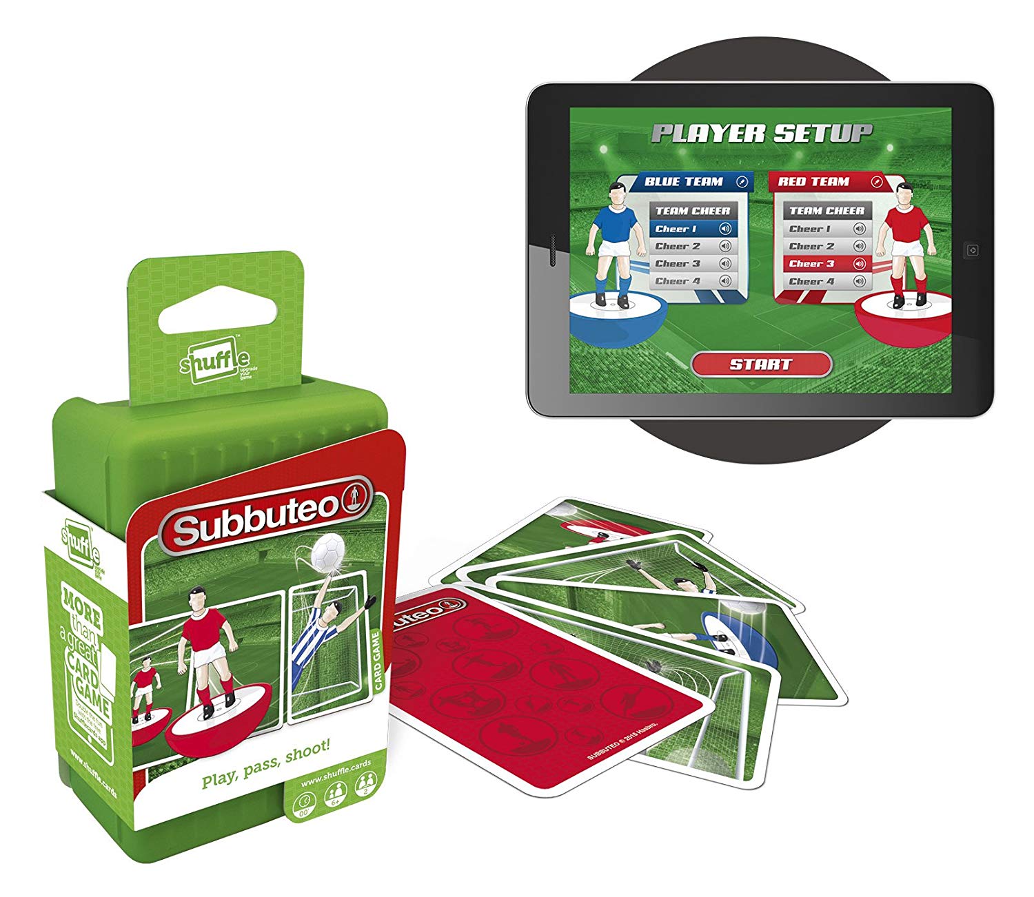 Shuffle Subbuteo Card Game TopToy