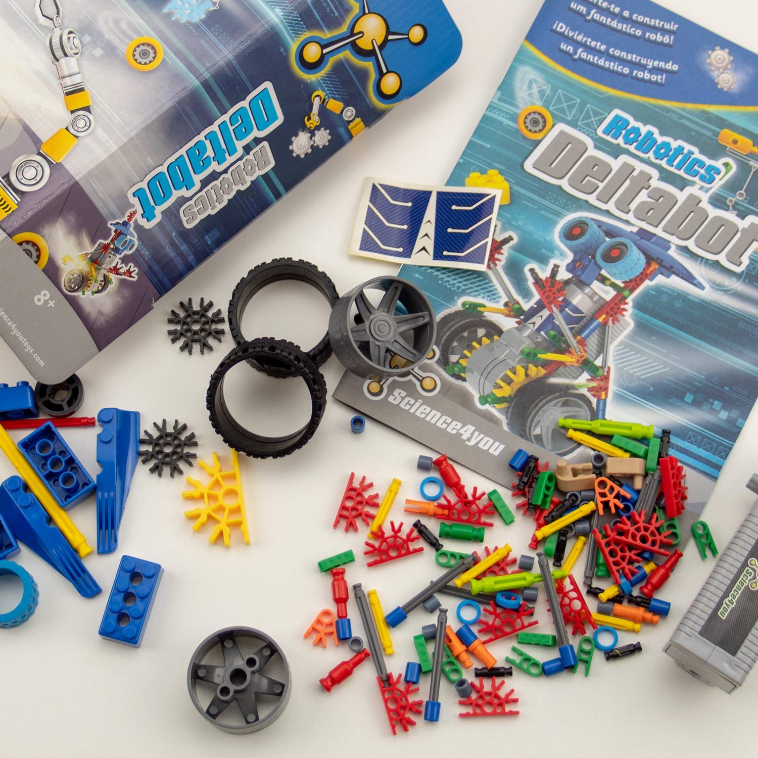 Science4you Deltabot Robot Building Kit for Kids 814 Years Build