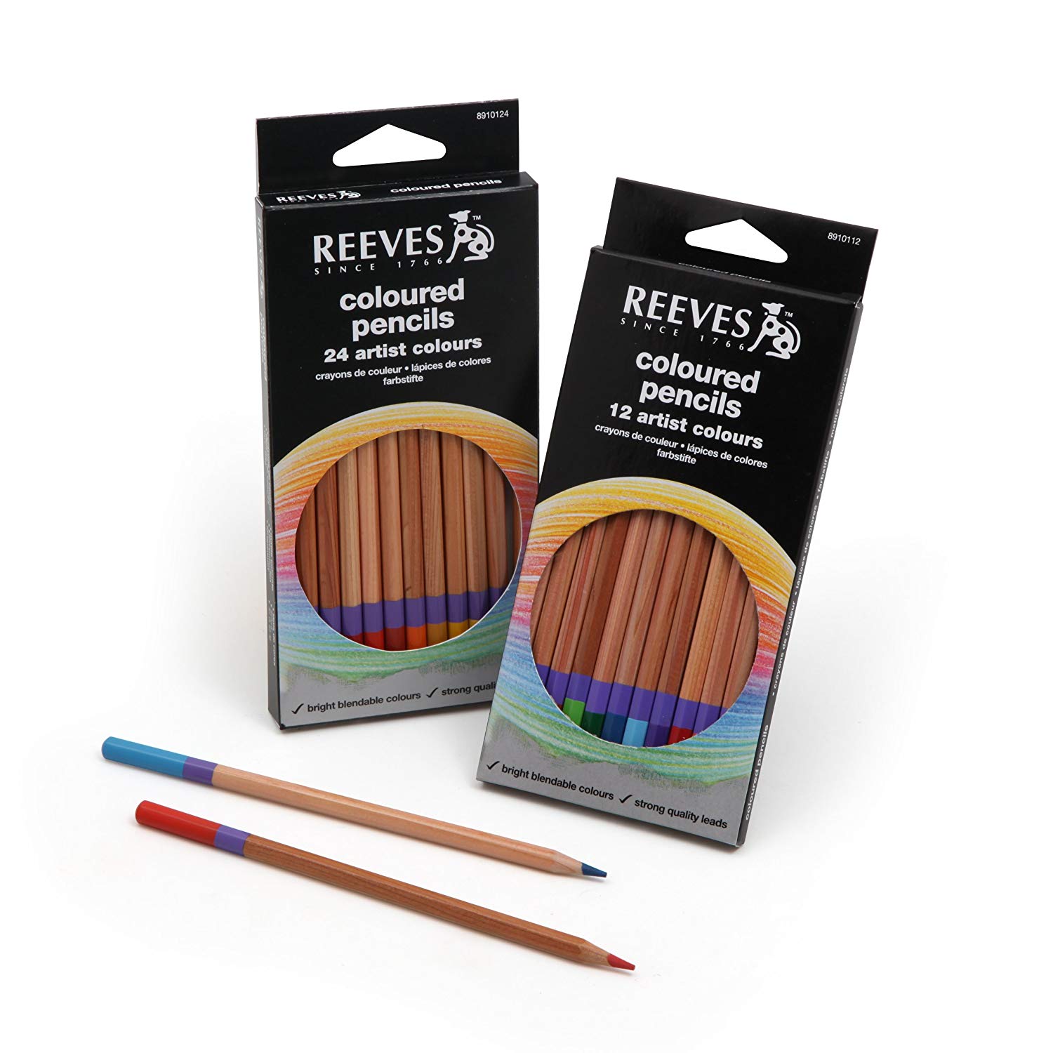 Reeves Premium 24 Colouring Pencils TopToy