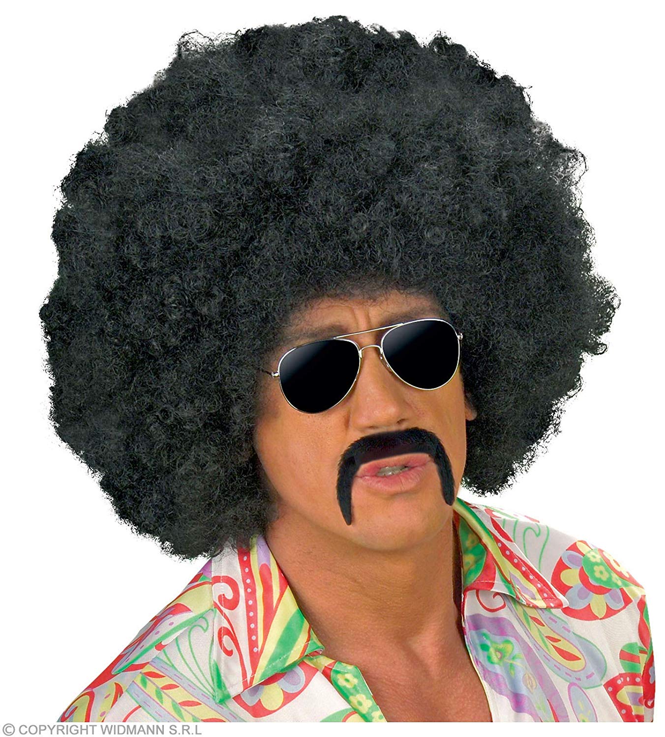 70s Tash – Black 70s Novelty Fake False Moustaches Beards Sideburns etc ...