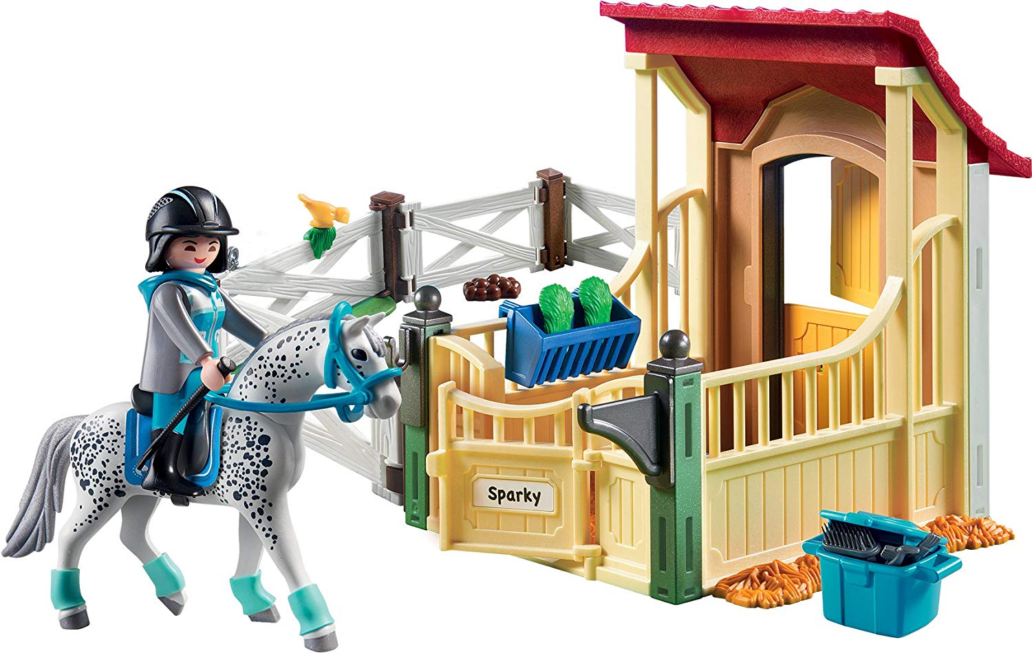 otte måle Flåde Playmobil 6935 Country Horse Stable Appaloosa, For Children Aged 5+ – TopToy