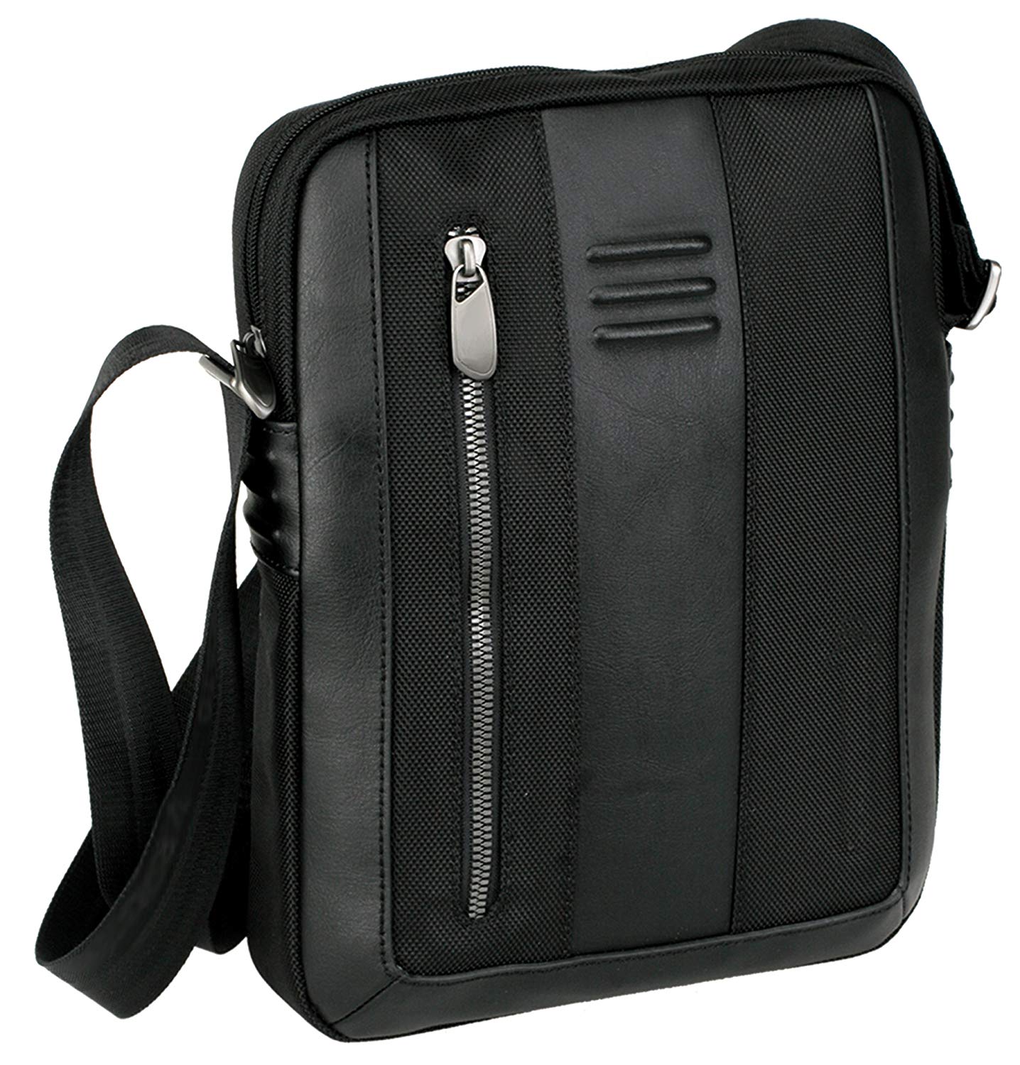 Montichelvo – Messenger Bag for Tablet with 3 Departments, 28 x 21 x 5 ...