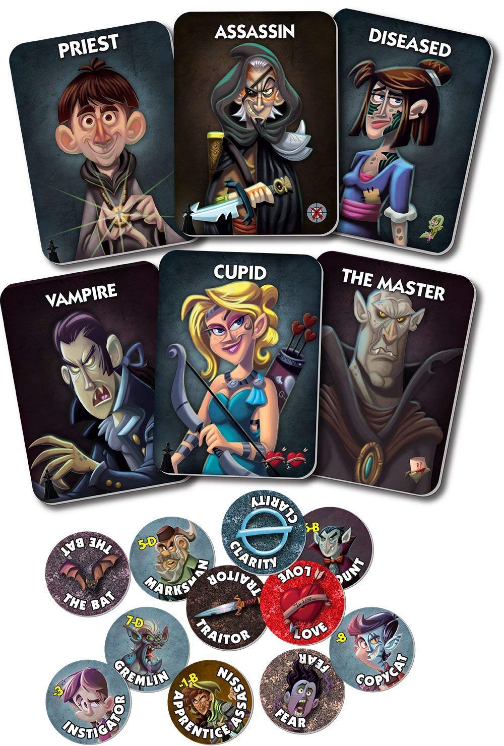 Bézier Games BEZVAMP One Night Ultimate Vampire Game – TopToy