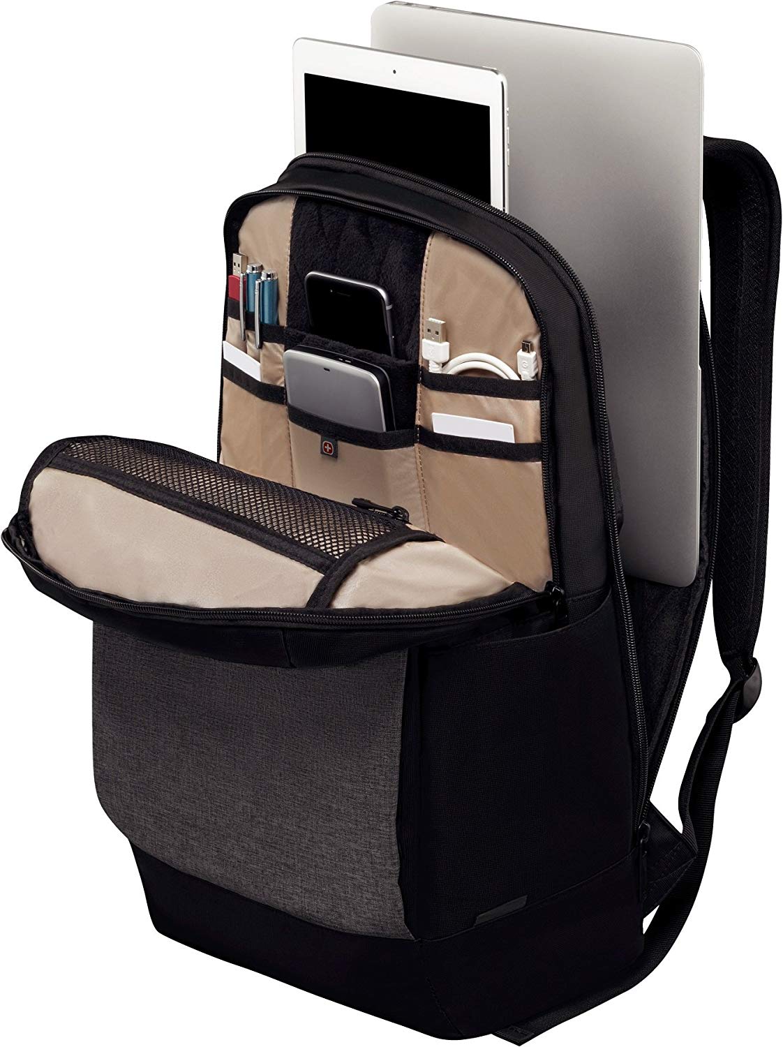 Wenger 601082 BAHN 16 Inch Laptop Backpack , Padded Laptop Compartment ...