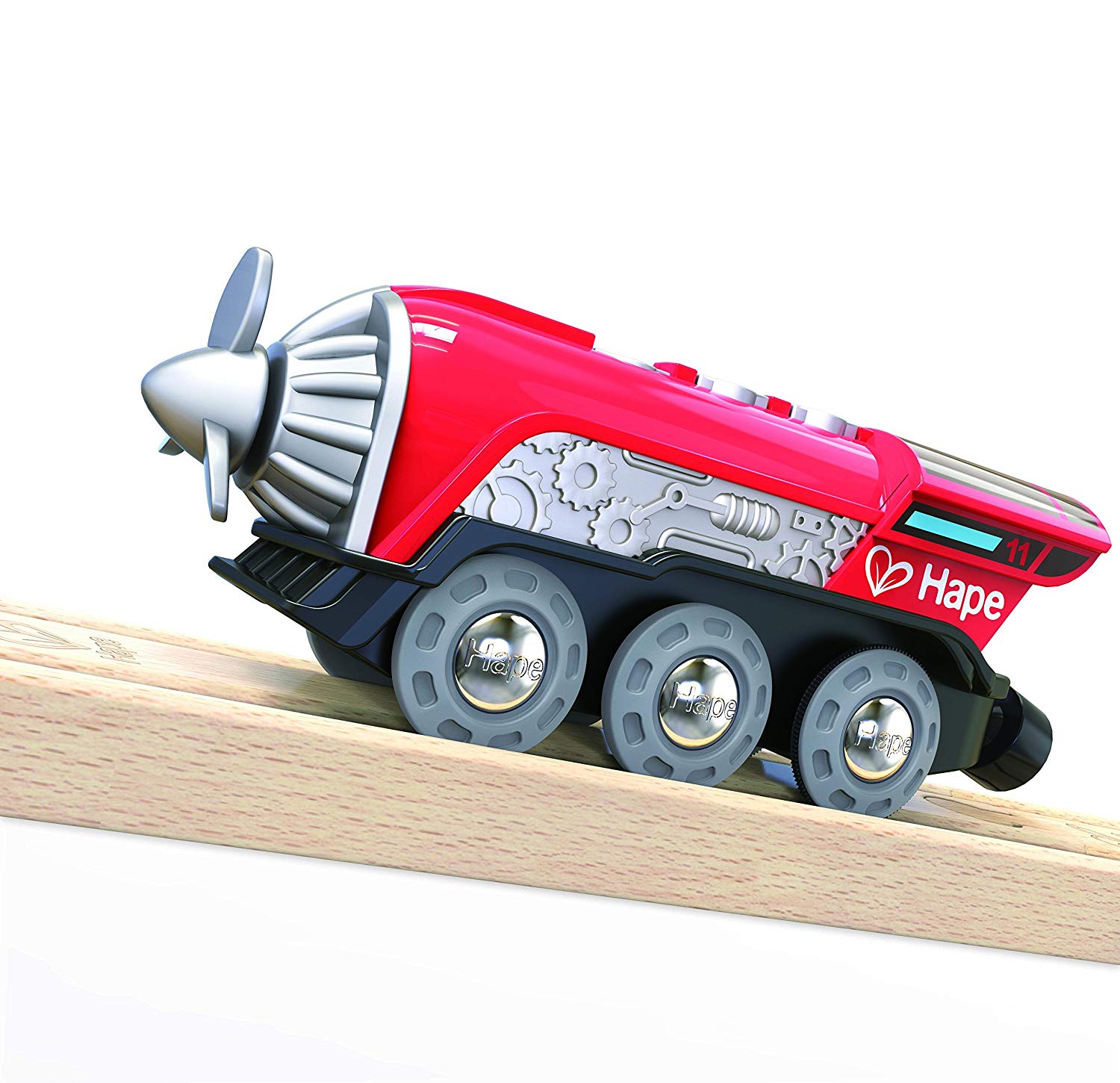 Hape E3750 Propeller Engine Wooden Train Track Accessories TopToy