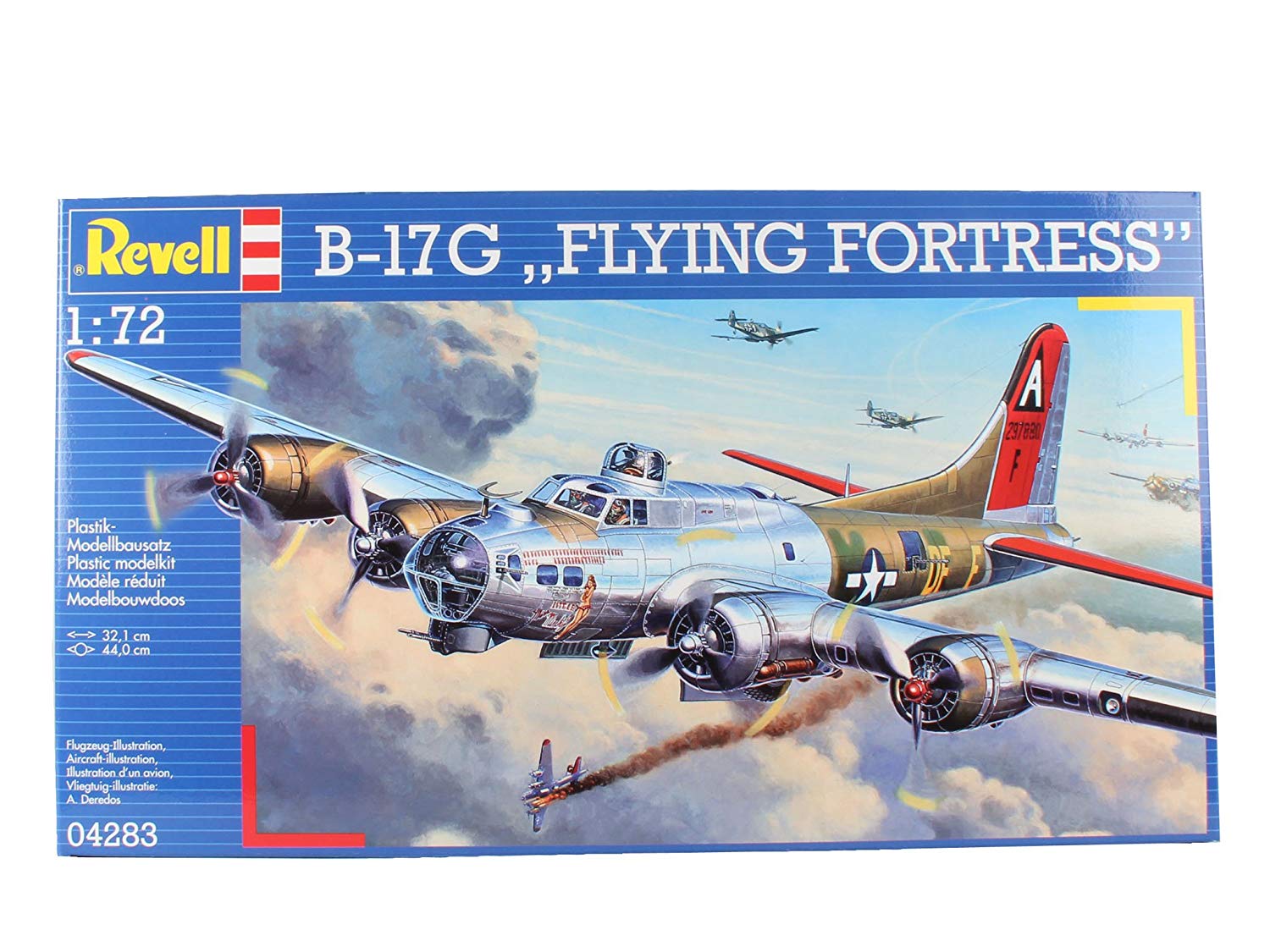 Revell 04283 B-17G Flying Fortress Model Kit – TopToy