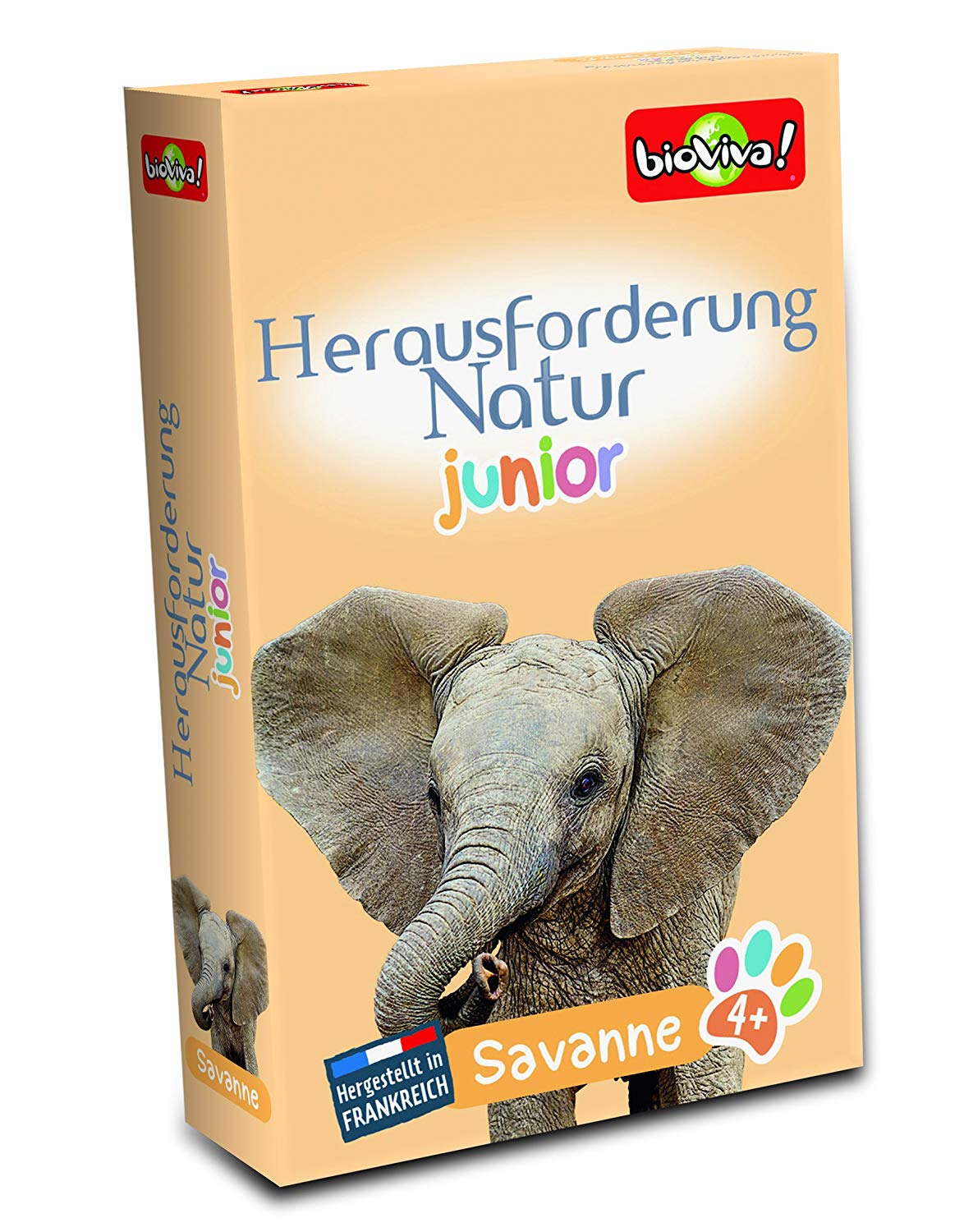 Bioviva Nature Challenges Tier-Europa Kartenspiel - 36 Karten Für 2-6 Spieler Ab 7 Jahren