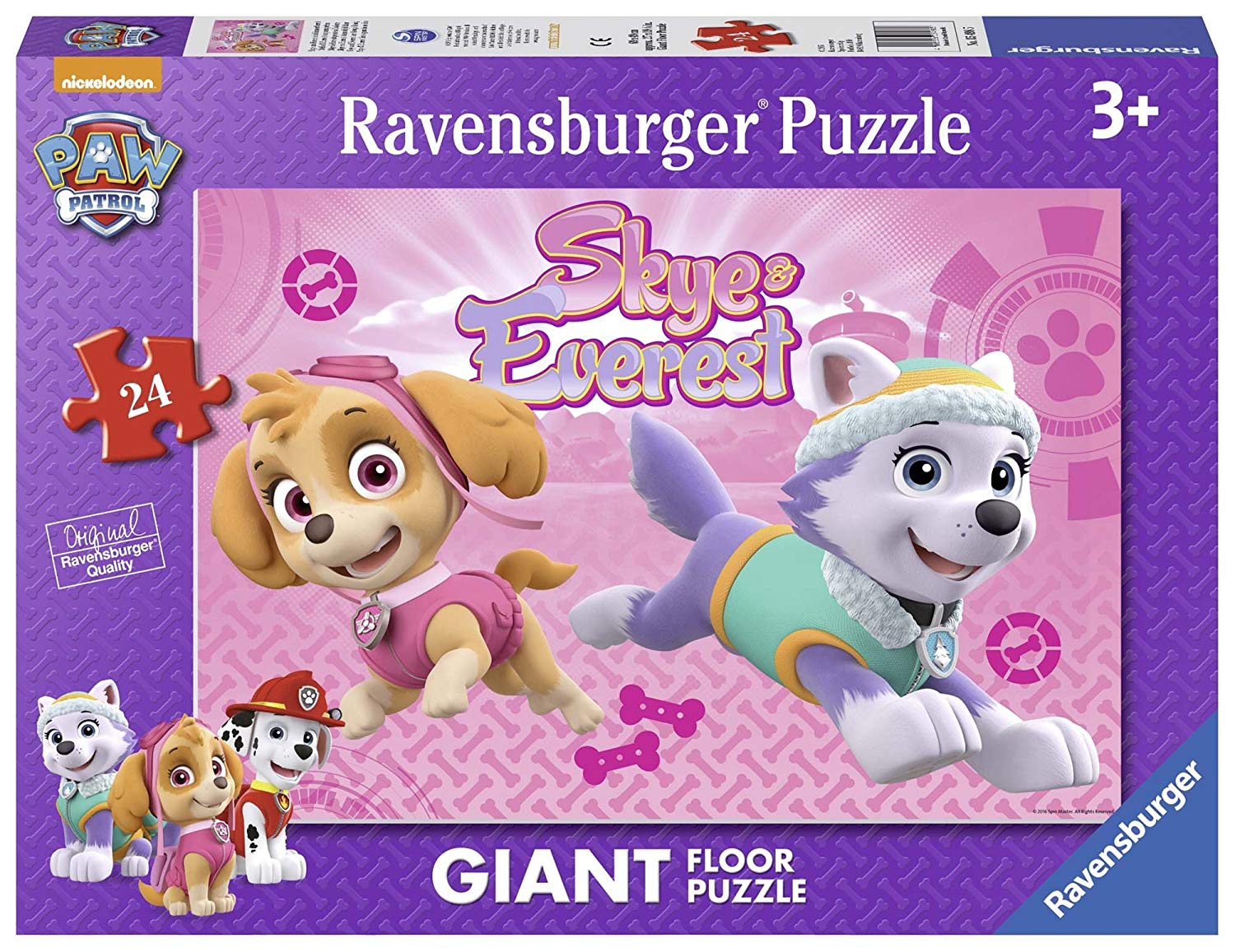 Ravensburger 100pc Paw Patrol Skye and Everest Giant Floor Jigsaw ...