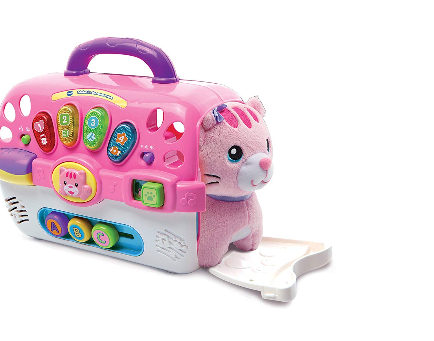 VTech Baby Briefcase Pets, Pink (3480 191557) TopToy