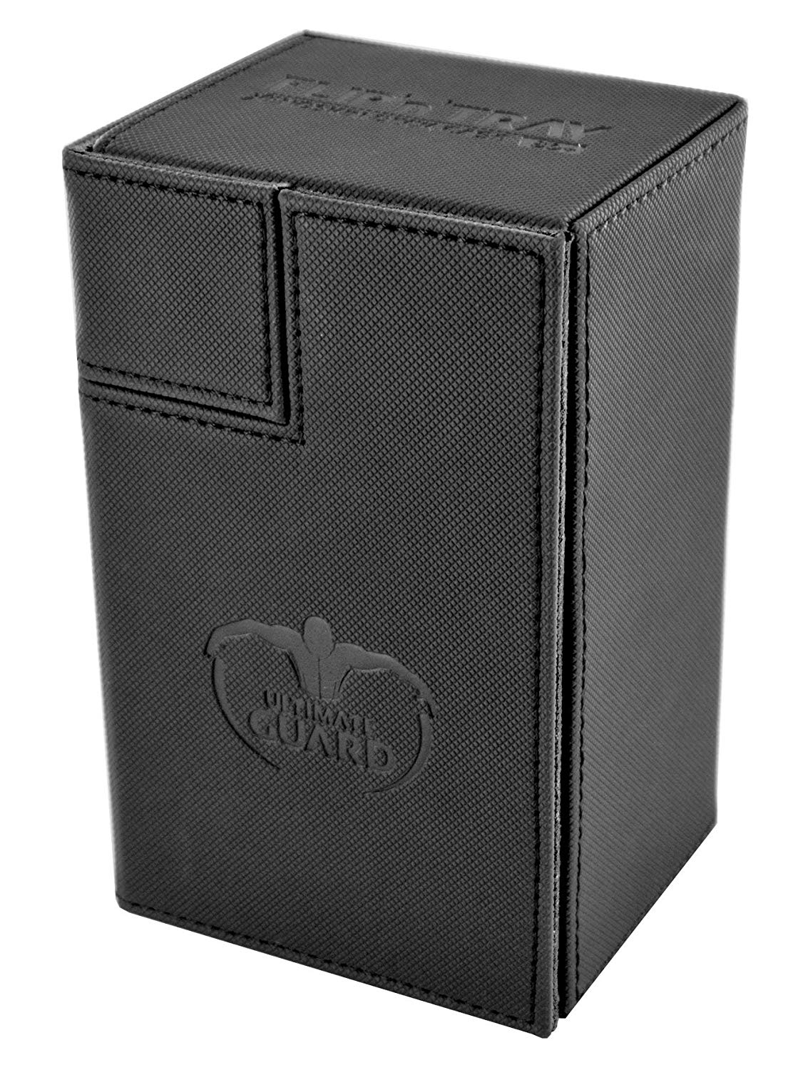 Case 80. Blackfire Convertible Premium Deck Box Single Vertical 100+ Standard Size Cards.