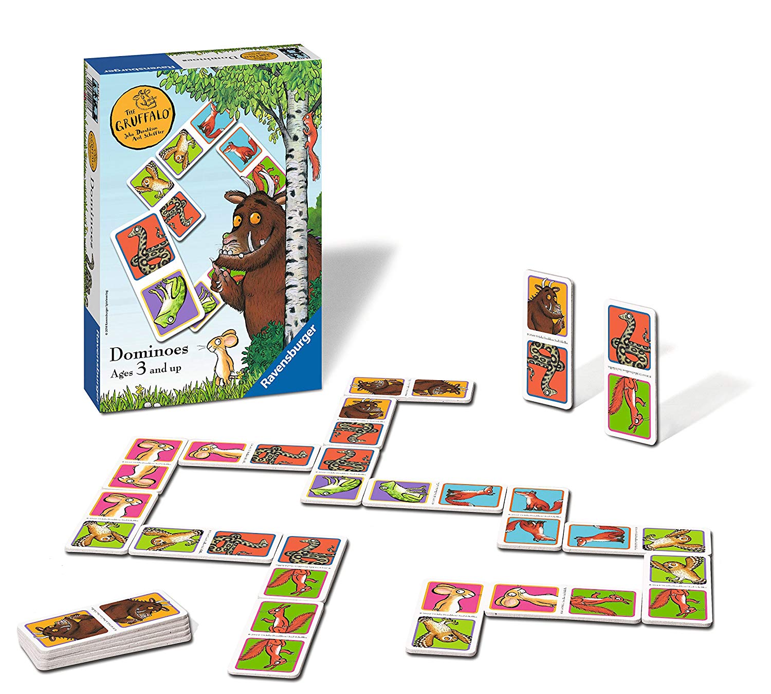 Ravensburger The Gruffalo Dominoes Set For Children Age 3 Years and Up -A Classic Family Game - Image 2