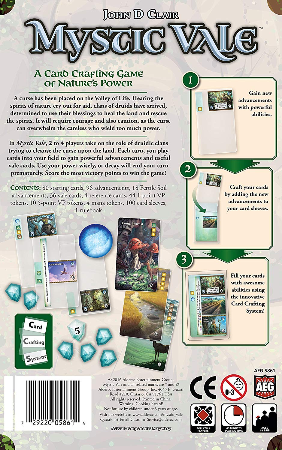 Alderac Entertainment Group 5861AEG Mystic Vale Card Game - Image 2