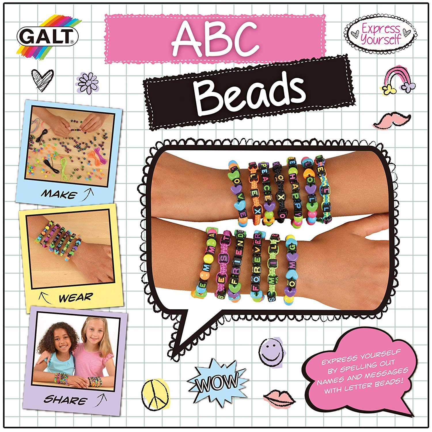 Galt Toys ABC Beads TopToy