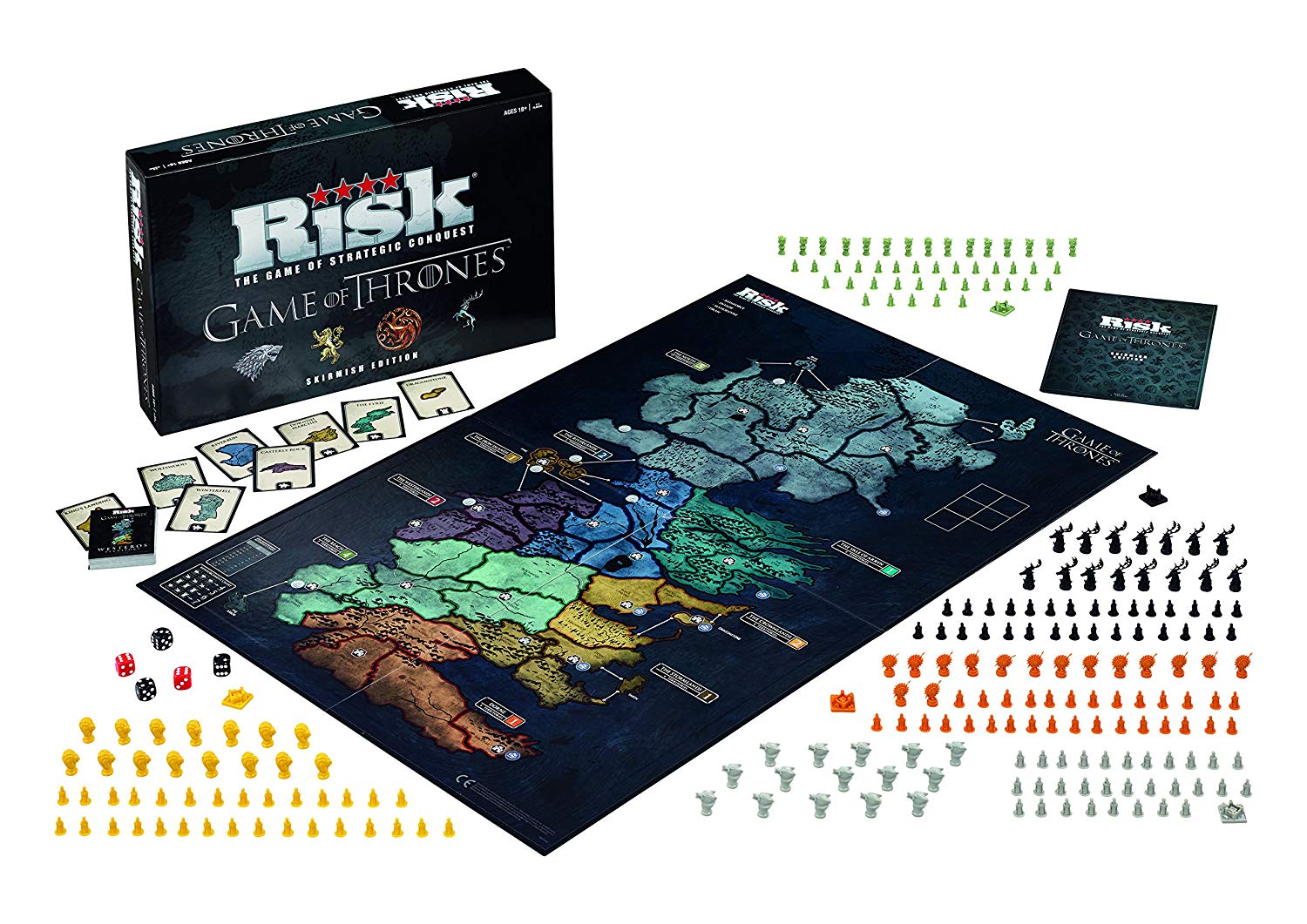 Game of Thrones Risk Board Game Skirmish Edition TopToy