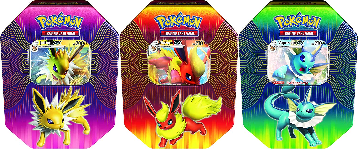 thumbnail image 2 of Pokemon TCG: Elemental Power Tin Featuring Jolteon-GX - Brand New Sealed 2 of 5