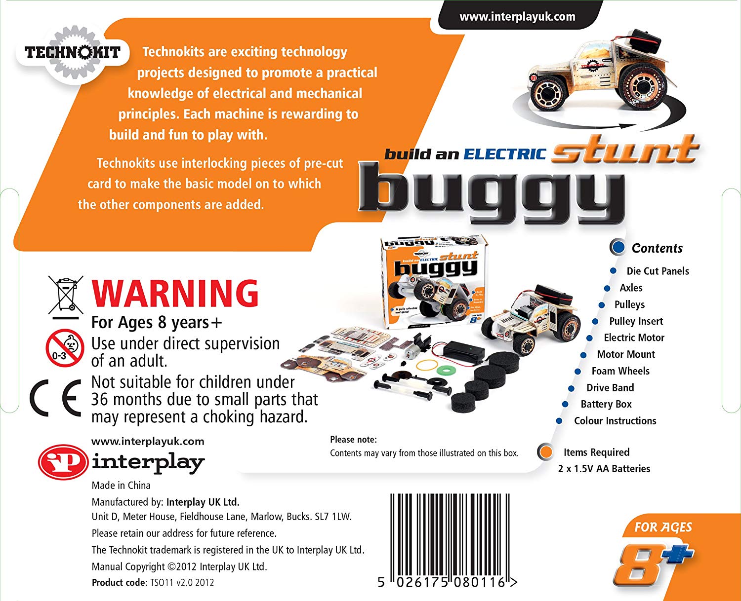 Interplay UK TS011 Interplay Stunt Buggy, Mixed - Image 3