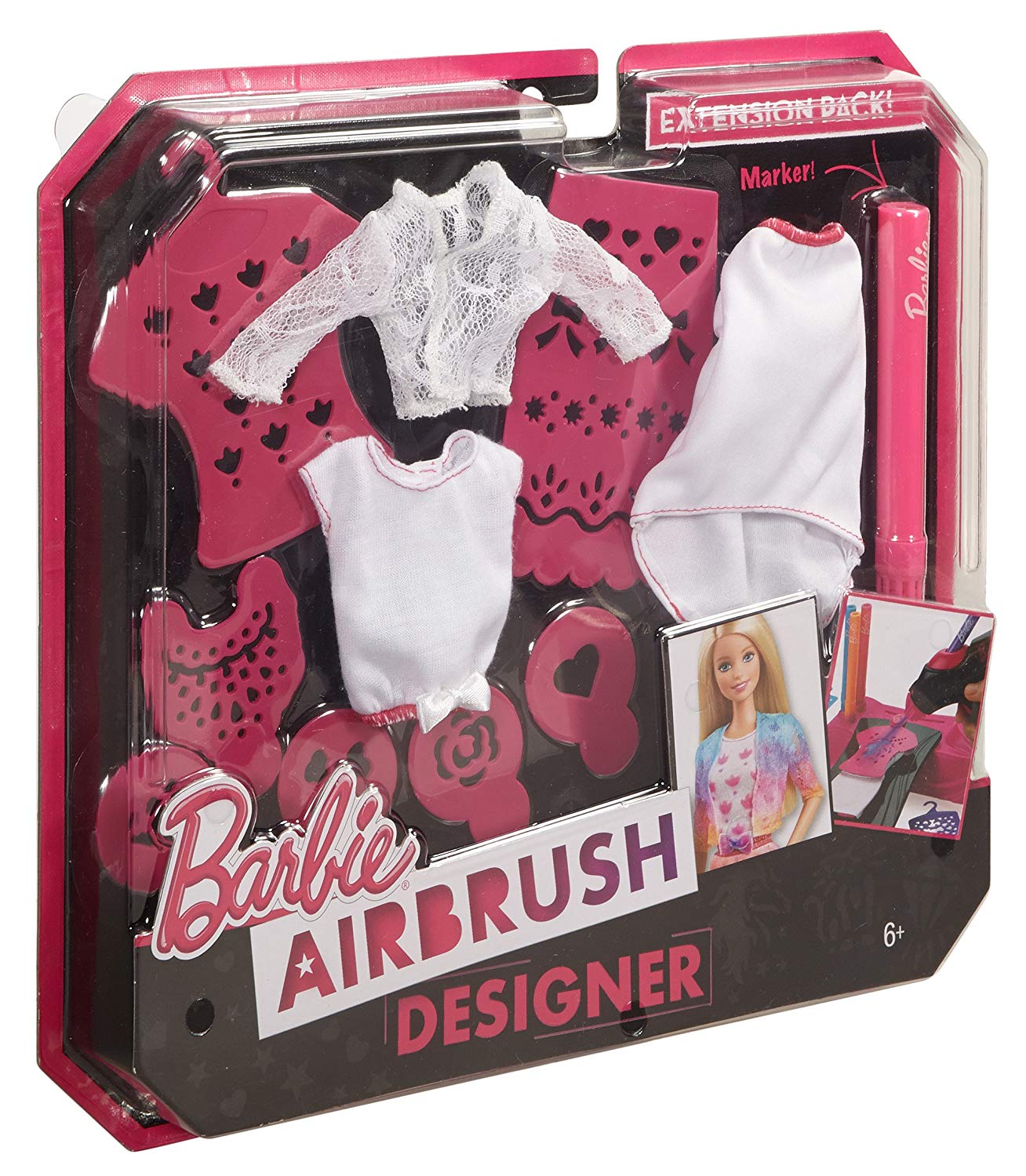 Barbie Airbrush Designer Extension Pack (Pink) - TopToy