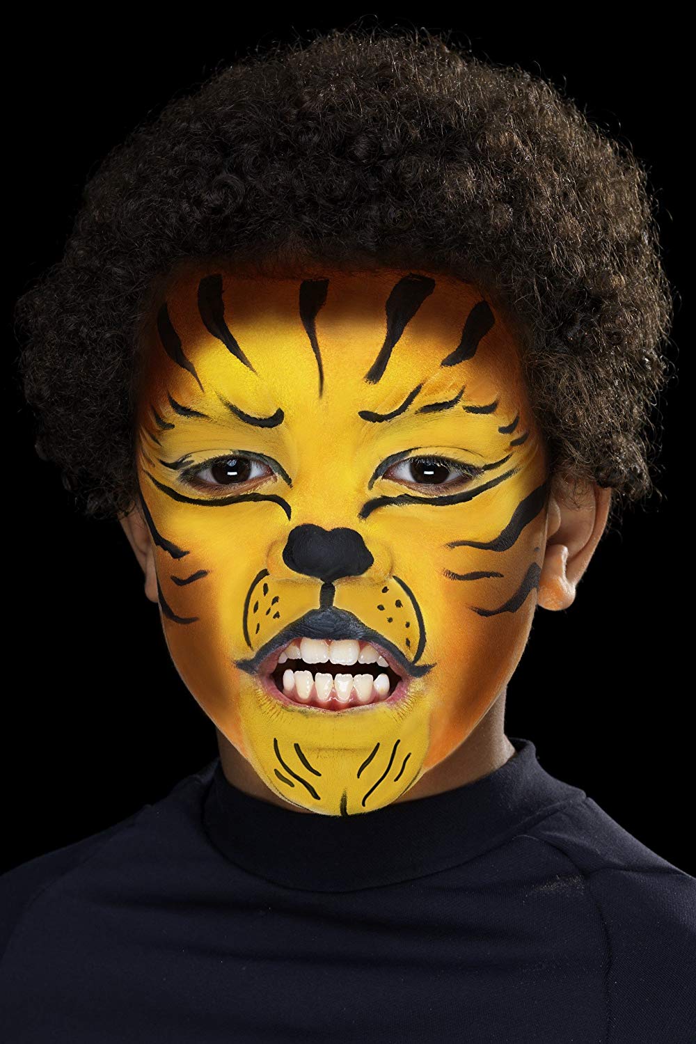 Smiffys Make Up FX Kids Dalmatian Kit Aqua Child Black