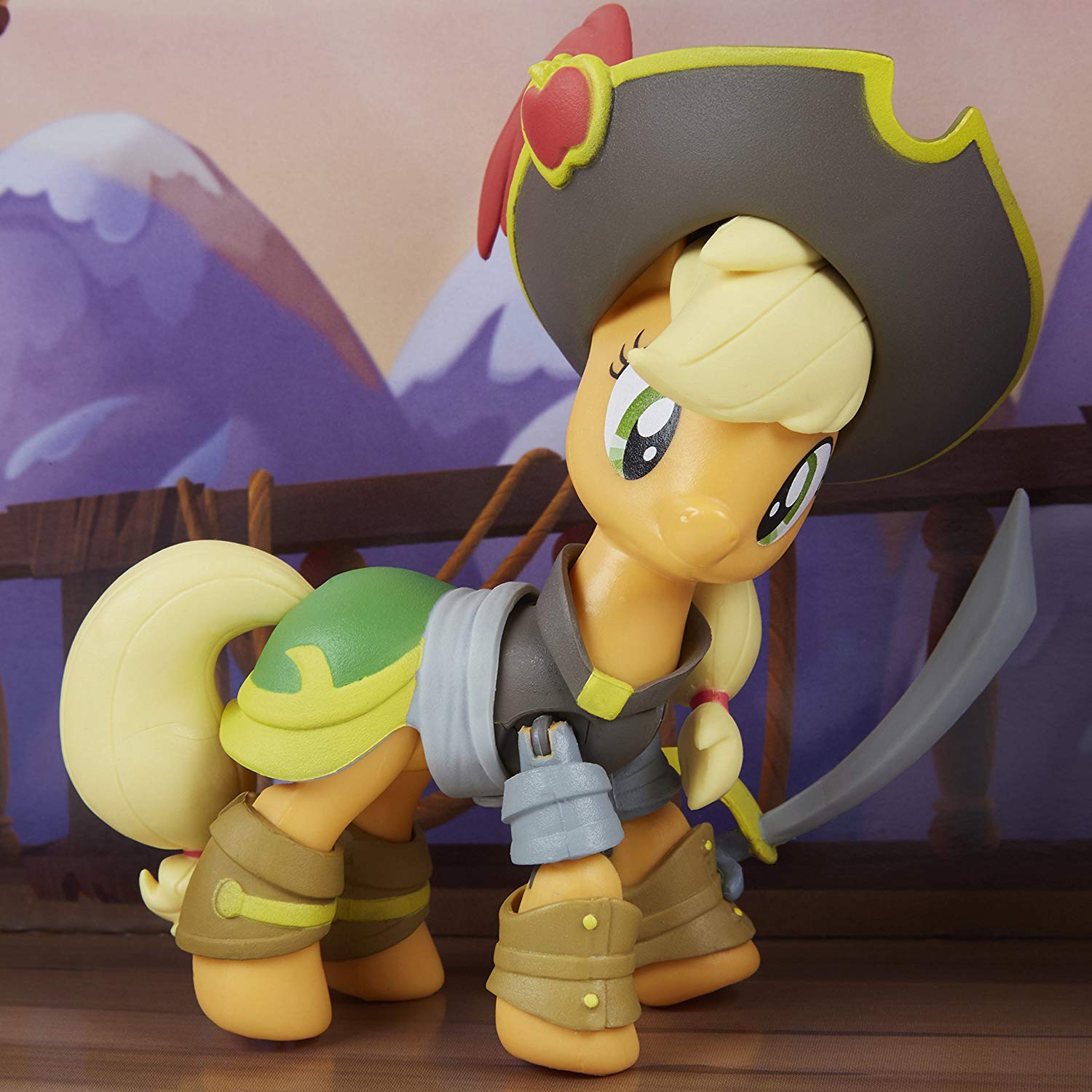 MY LITTLE PONY The Movie Pirate Power Applejack Figure – TopToy