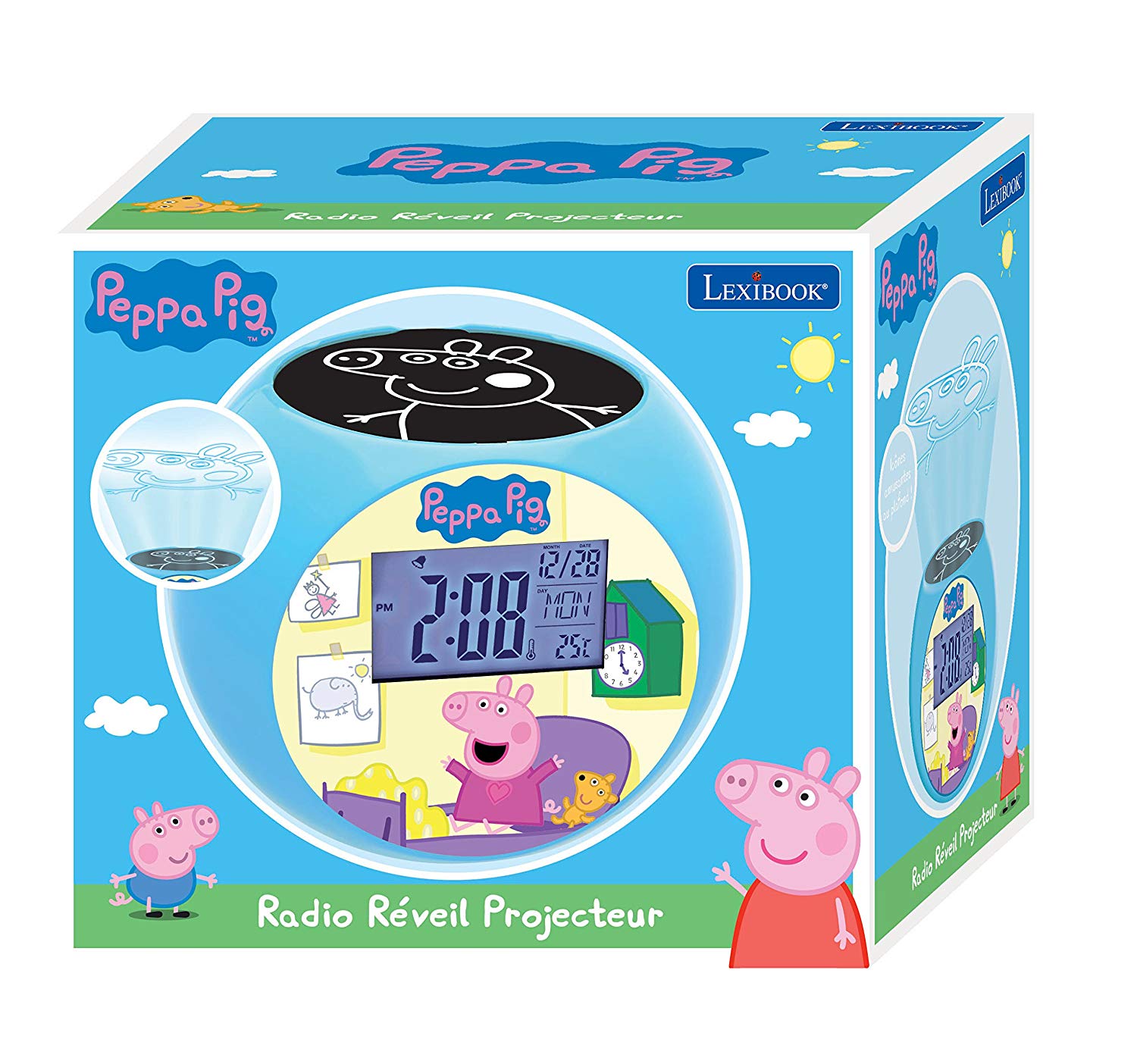 Lexibook RL975PP Peppa Pig Alarm Clock TopToy
