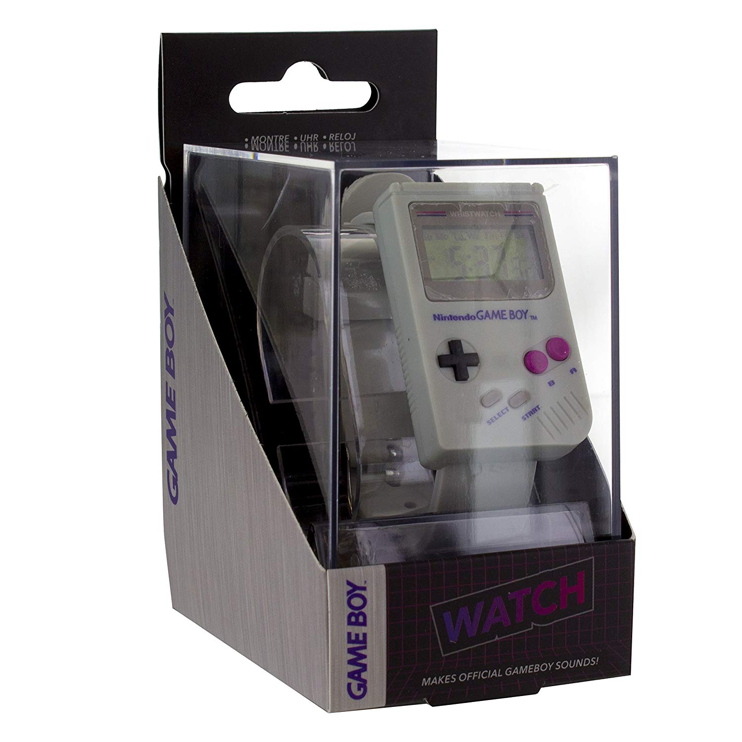 Gameboy Watch Nintendo GameBoy™ Digital Watch – Official Super Mario Land™ Alarm ...