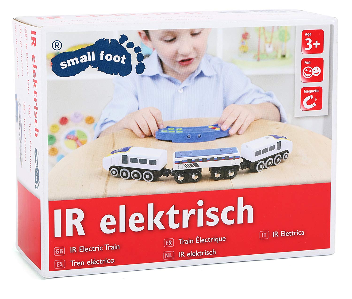 Remote Control Model Train Sound Remote Control Electronic Train with Sounds for Wooden Railways – TopToy