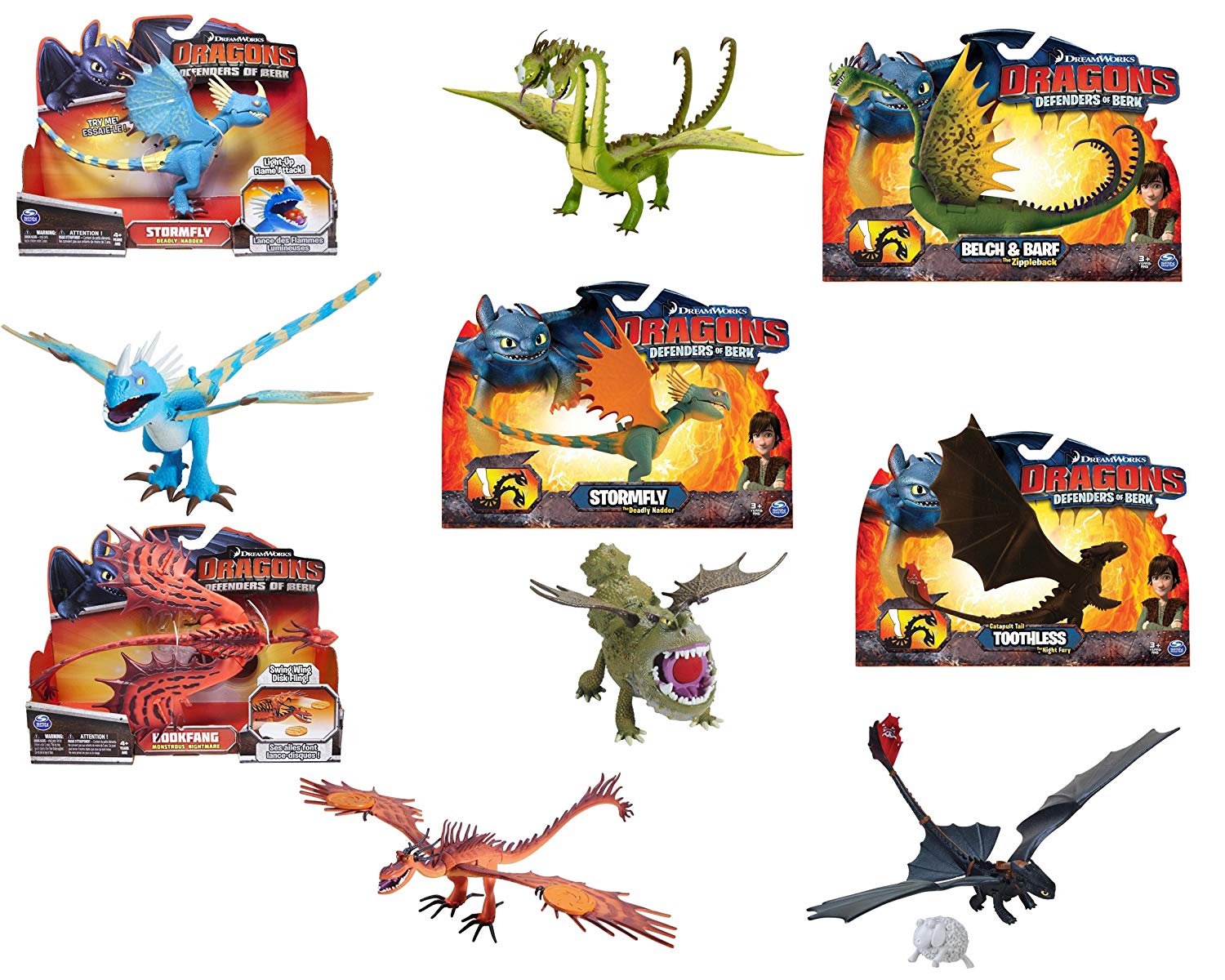 SPIN MASTER INTERNATIONAL Assorted Dragon Action Figures – TopToy