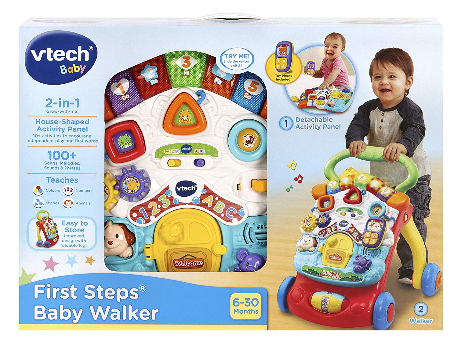 Vtech 505603 Baby Walker, Multi-Coloured - Image 4