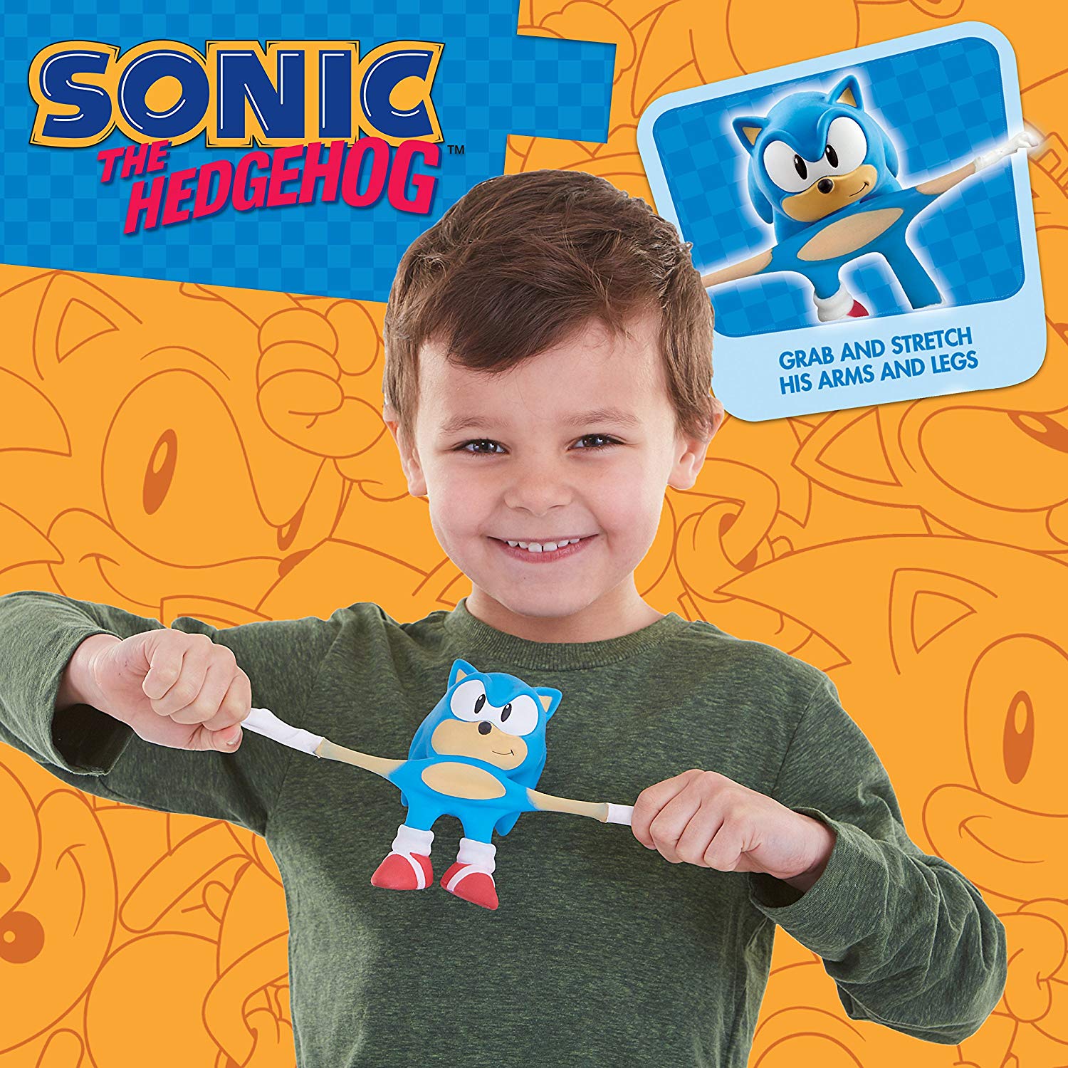 Stretch Sonic The Hedgehog – TopToy