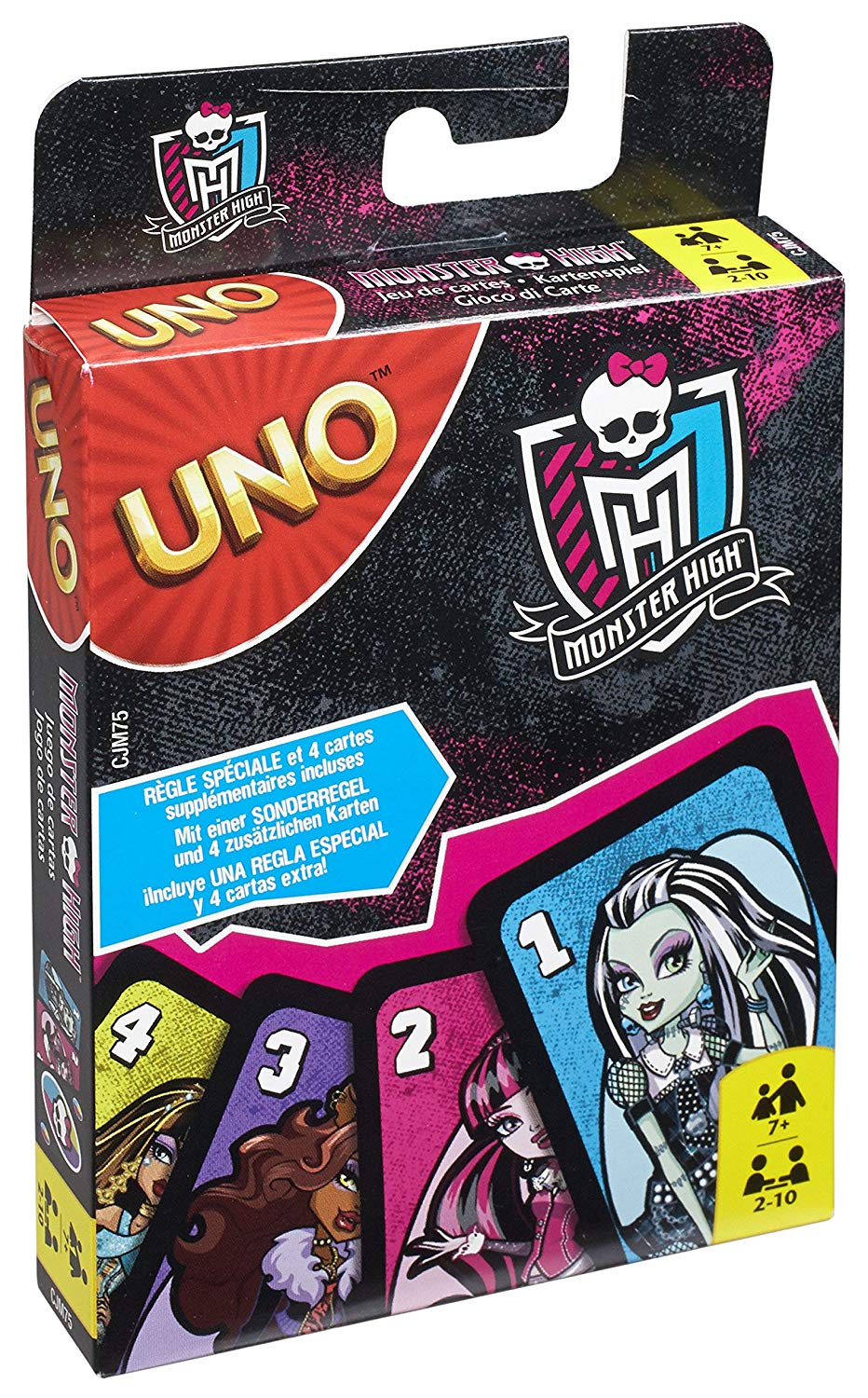 Mattel Games CJM75 – UNO Monster High Card Game – TopToy