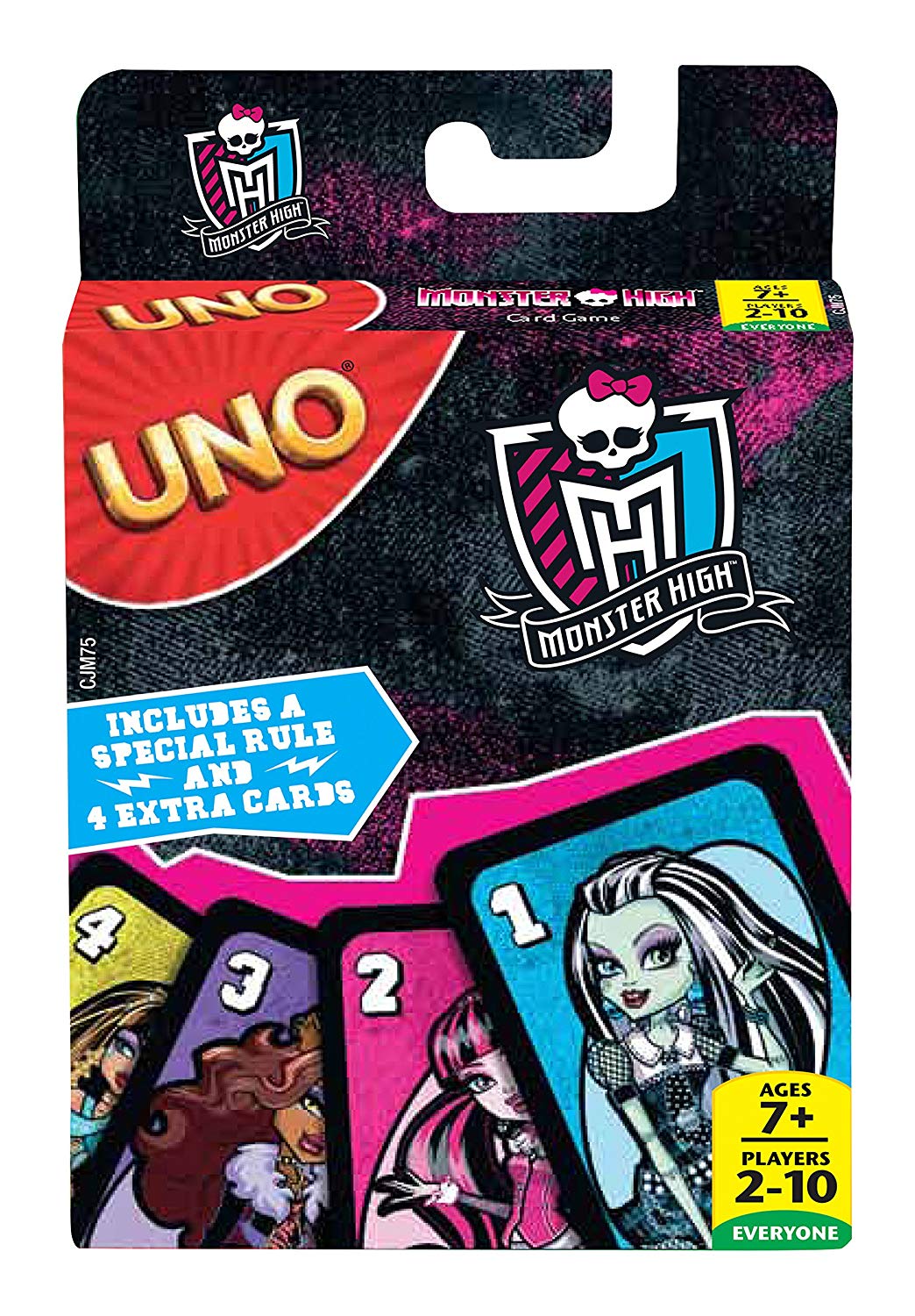 Mattel Games CJM75 – UNO Monster High Card Game – TopToy