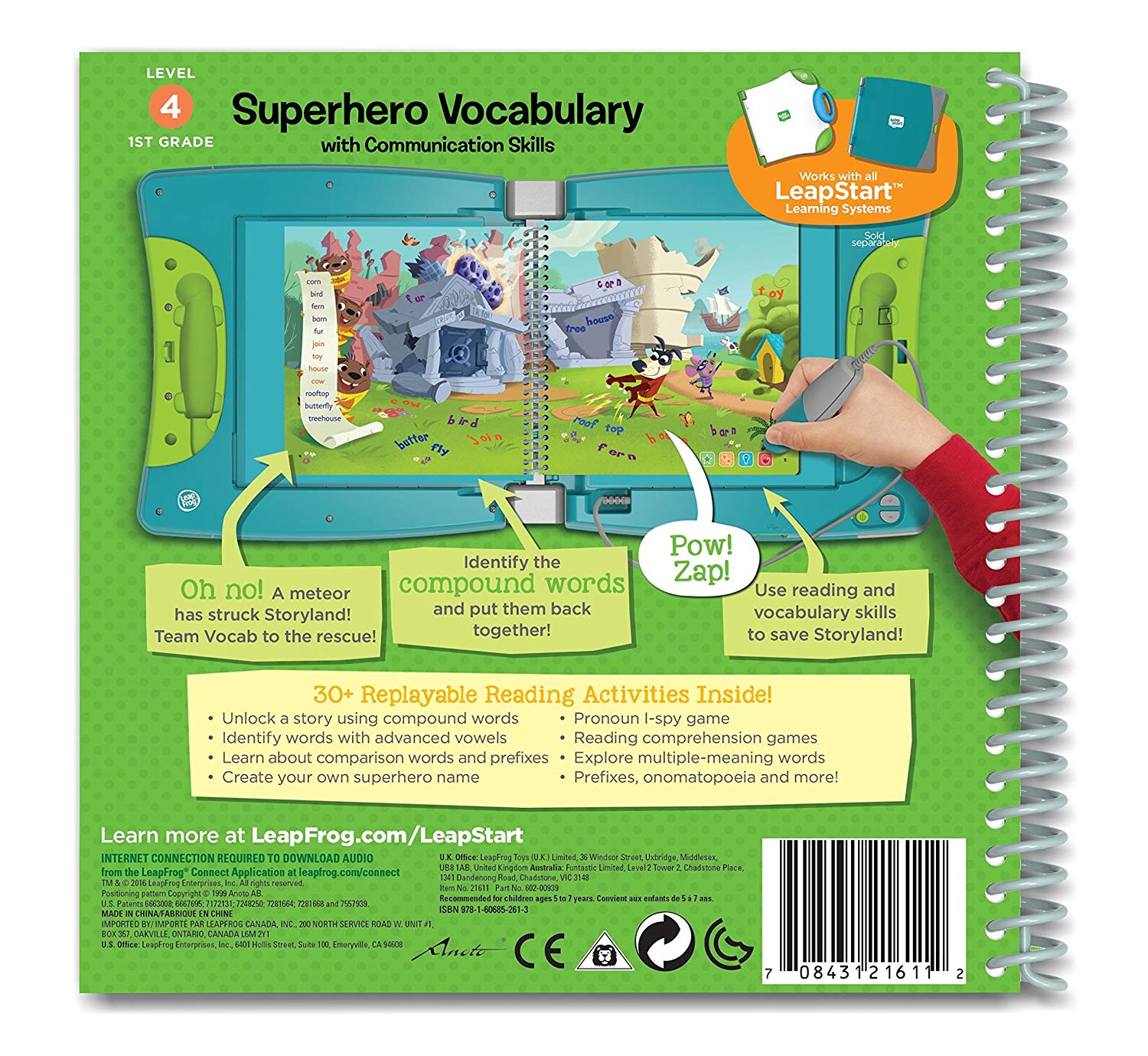 LeapFrog LeapStart Software Scout & Friends Maths Activity Book (2-5 Years) | Very
