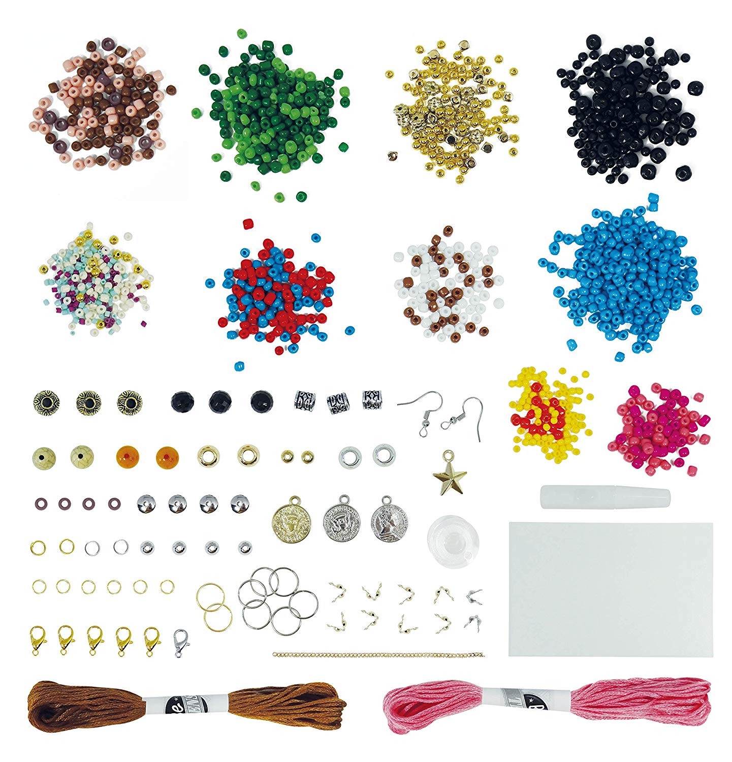 BUKI BE204 Be Teens Armbänder Set - Mit Glitzer & Strass Zum Selbermachen